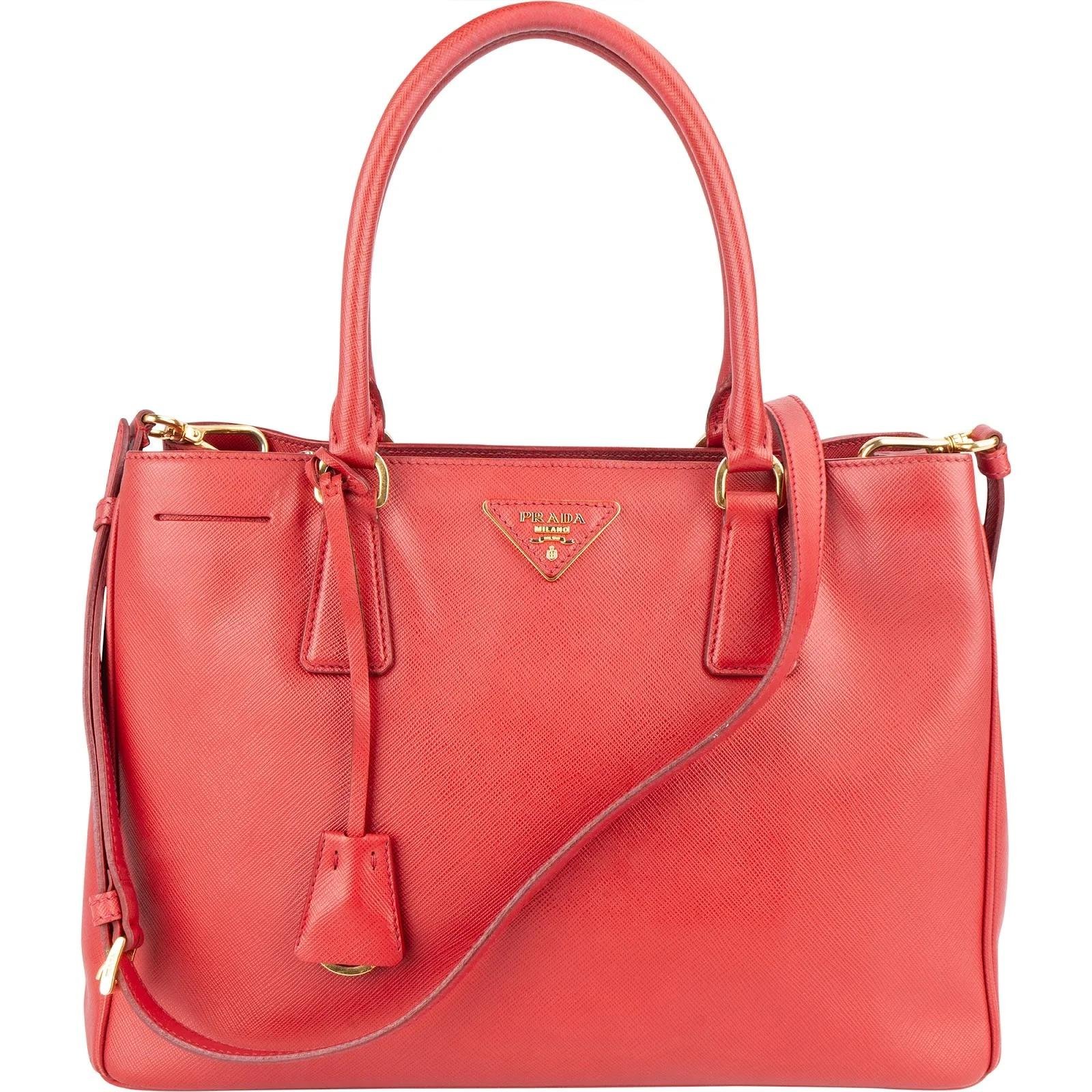 Galleria leather handbag