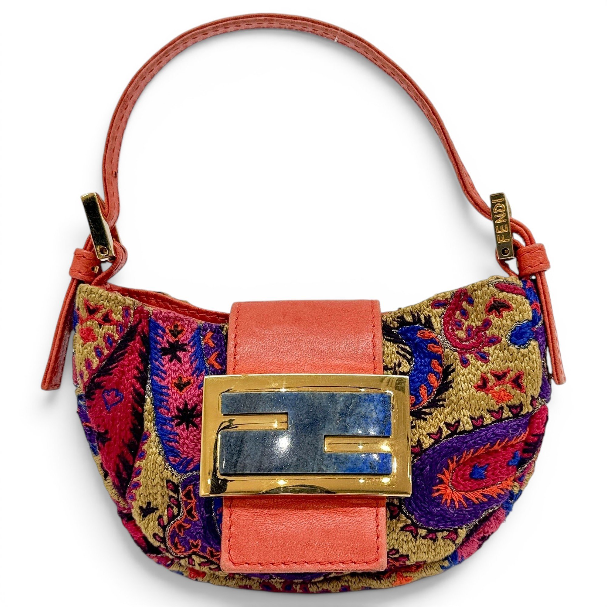 Croissant Vintage mini bag