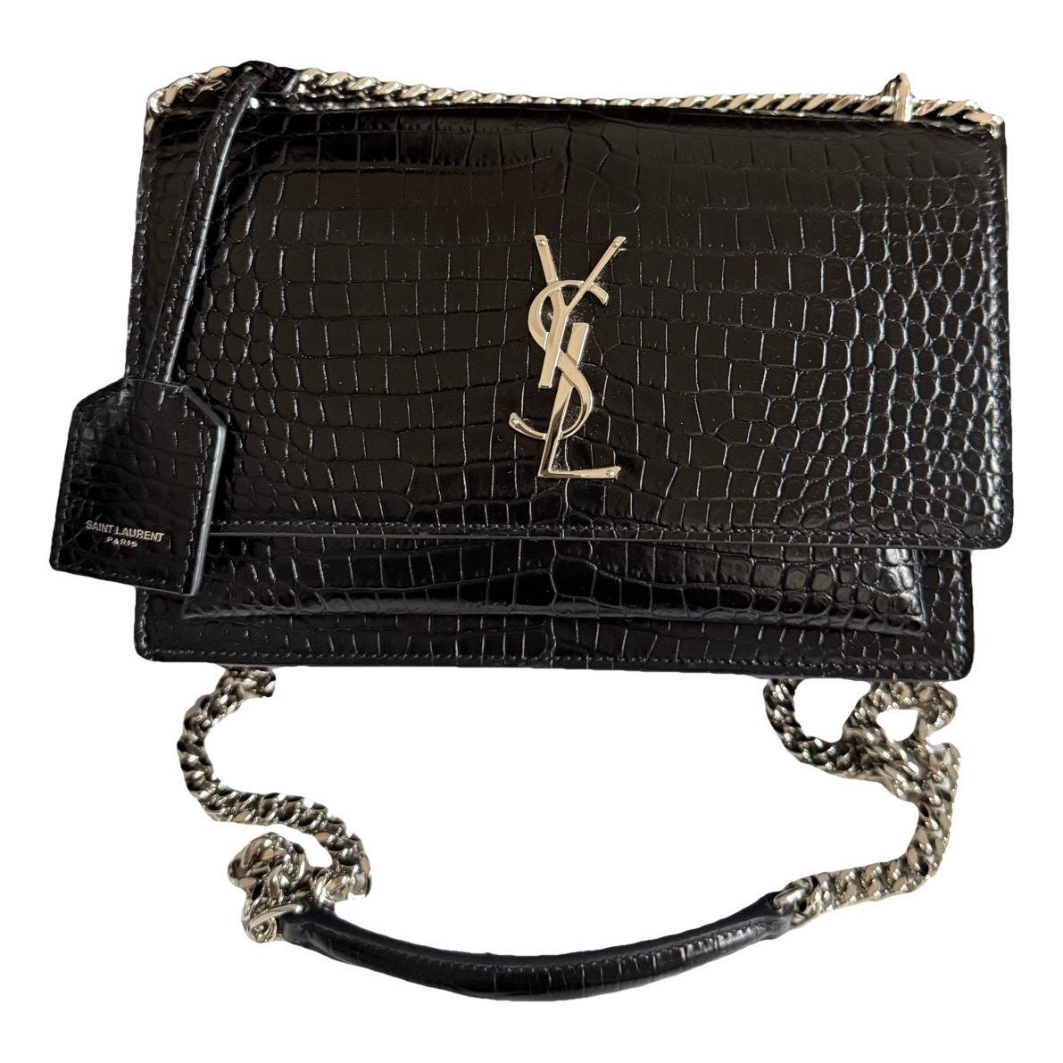 Sunset leather crossbody bag