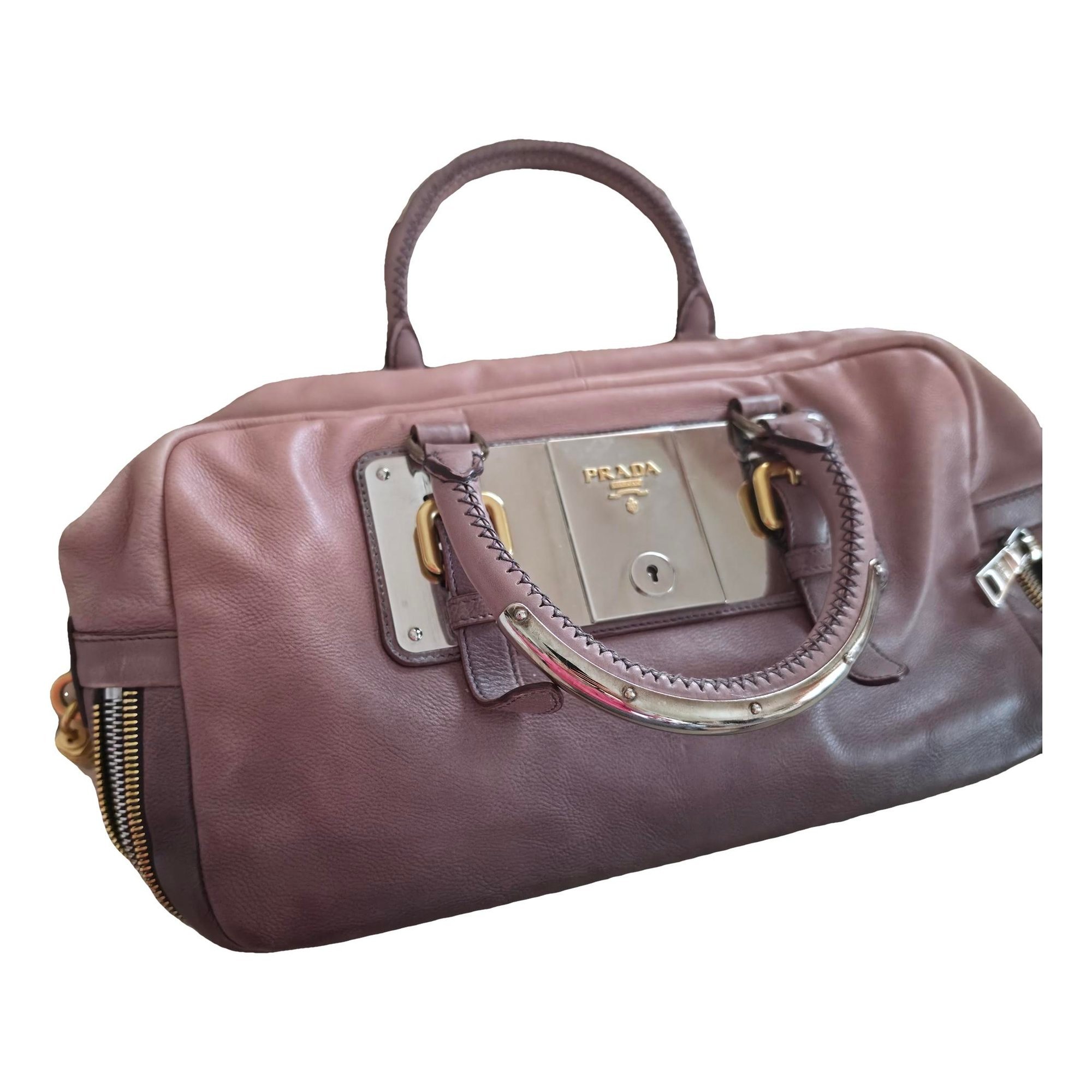 Leather handbag