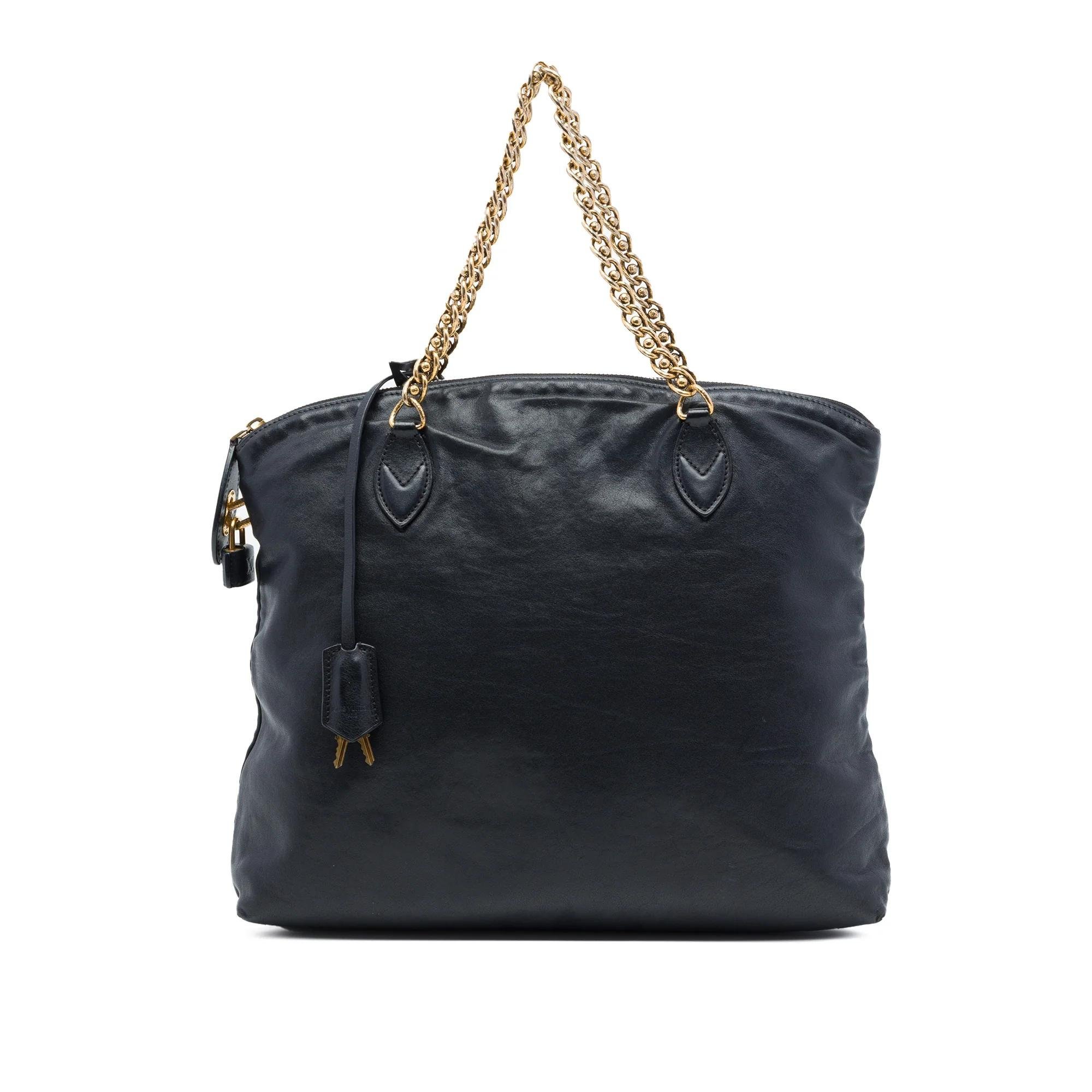 Chain bag pony-style calfskin handbag