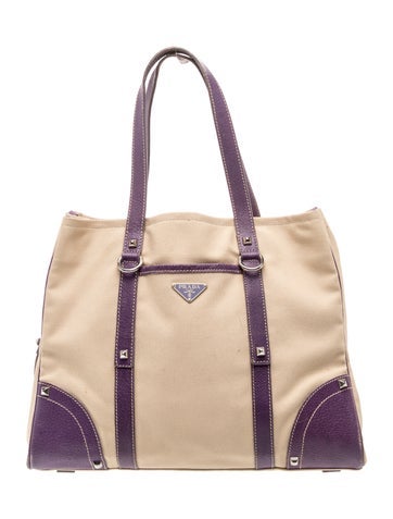 Enameled Metal Triangle Weekender Bag