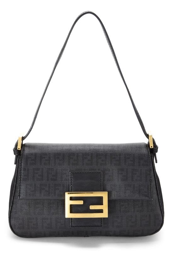Black Zucchino Coated Canvas Mama Mini