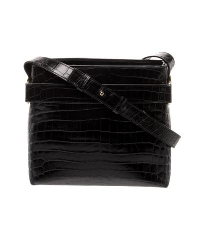 Salvatore Ferragamo Ferragamo Crocodile Shoulder Bag