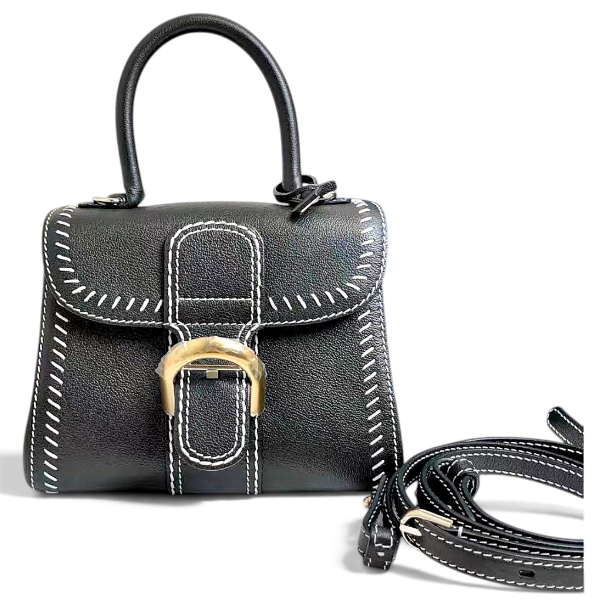 Brillant leather handbag