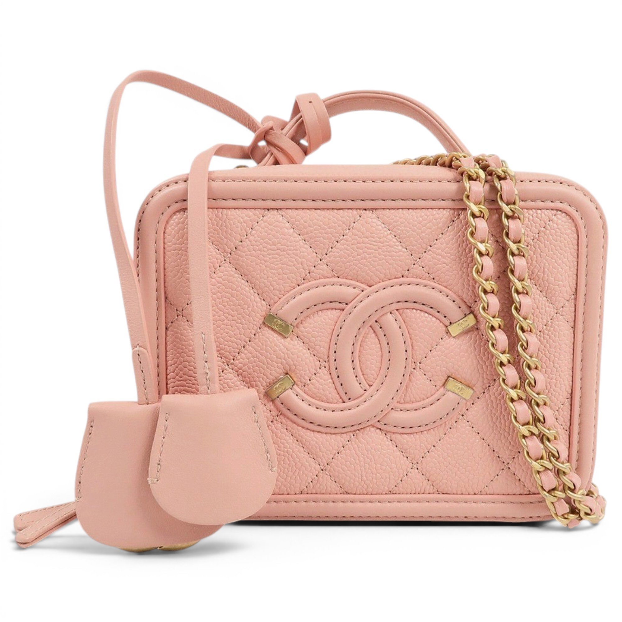 Vanity leather mini bag