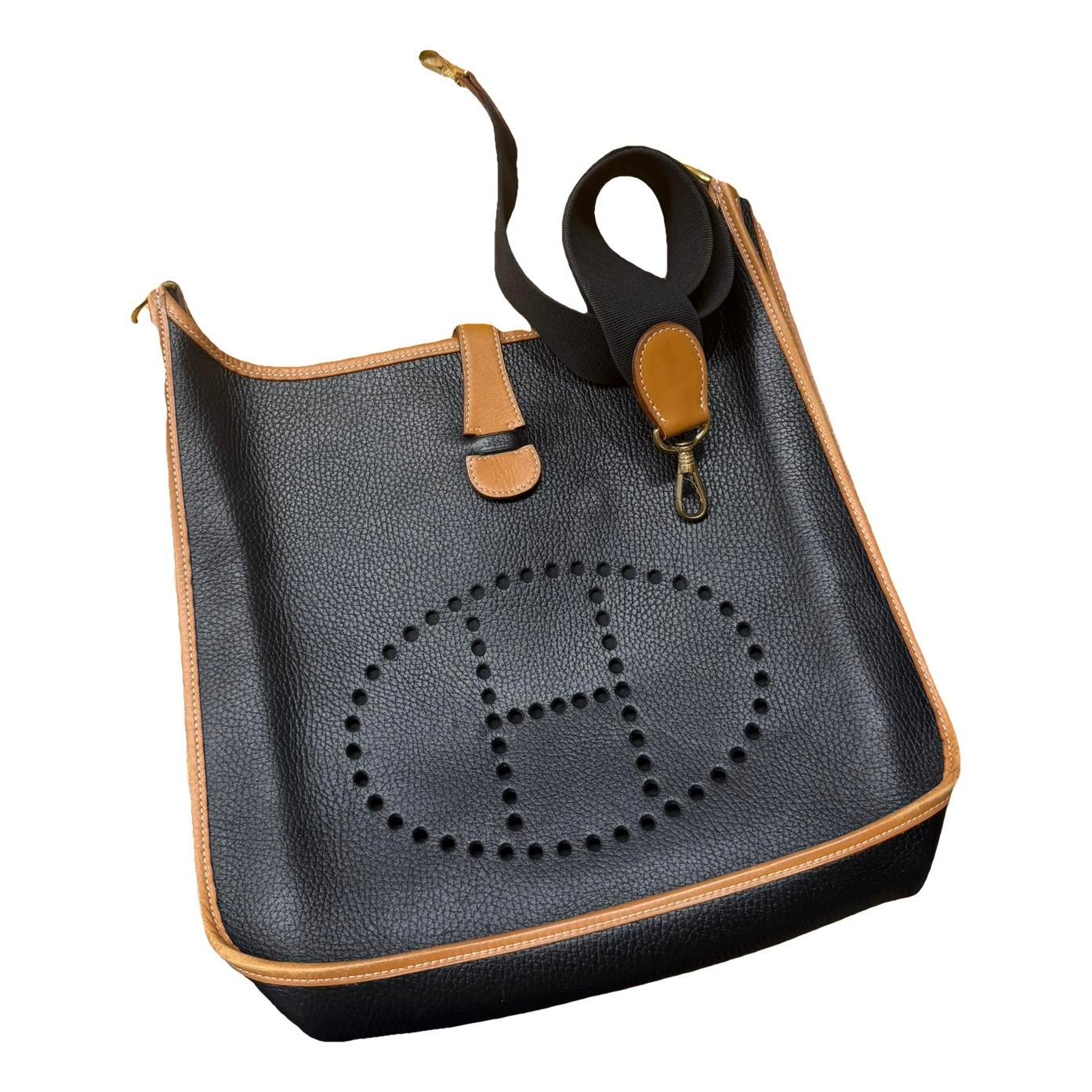 Hermes Evelyne Handbag Black