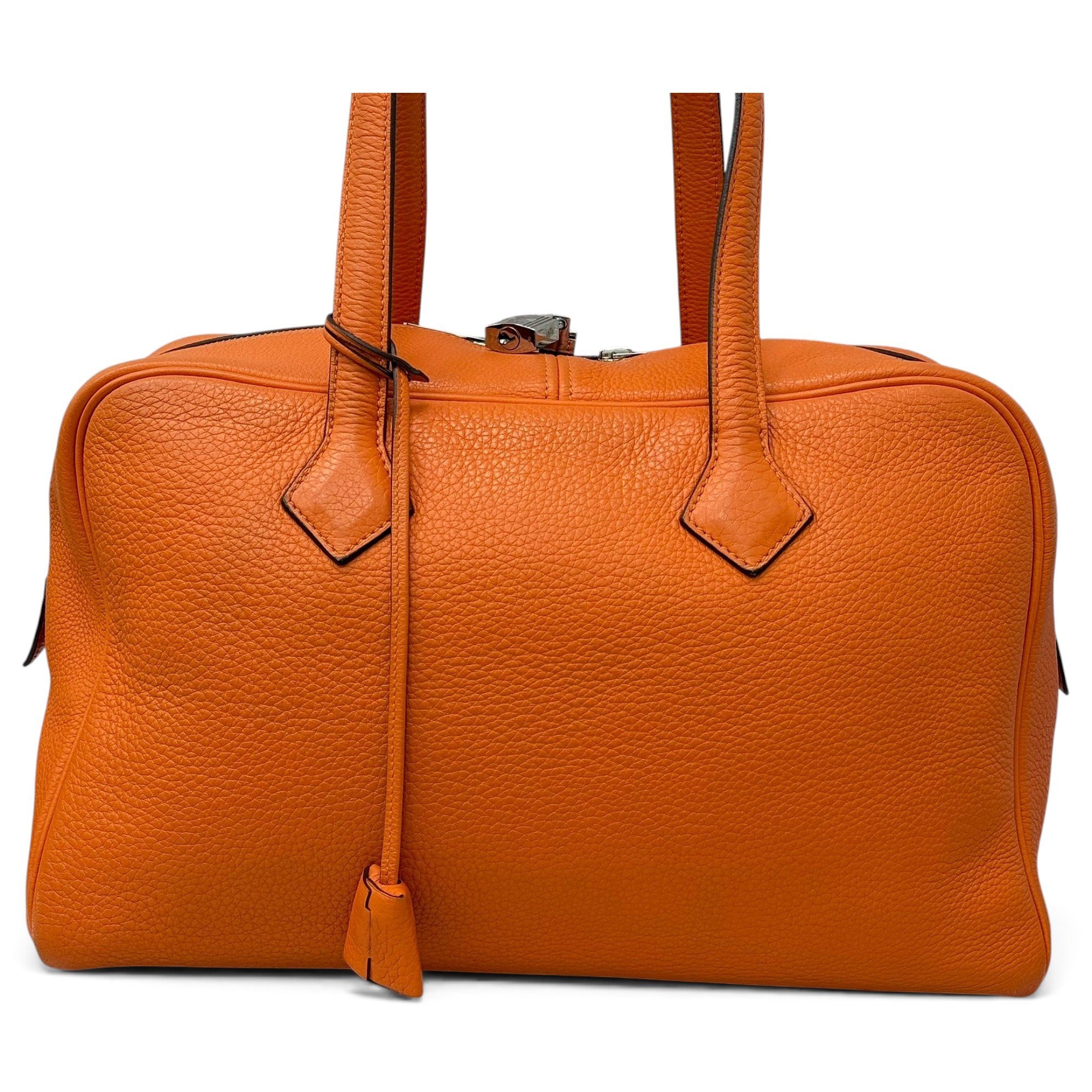 Victoria leather handbag