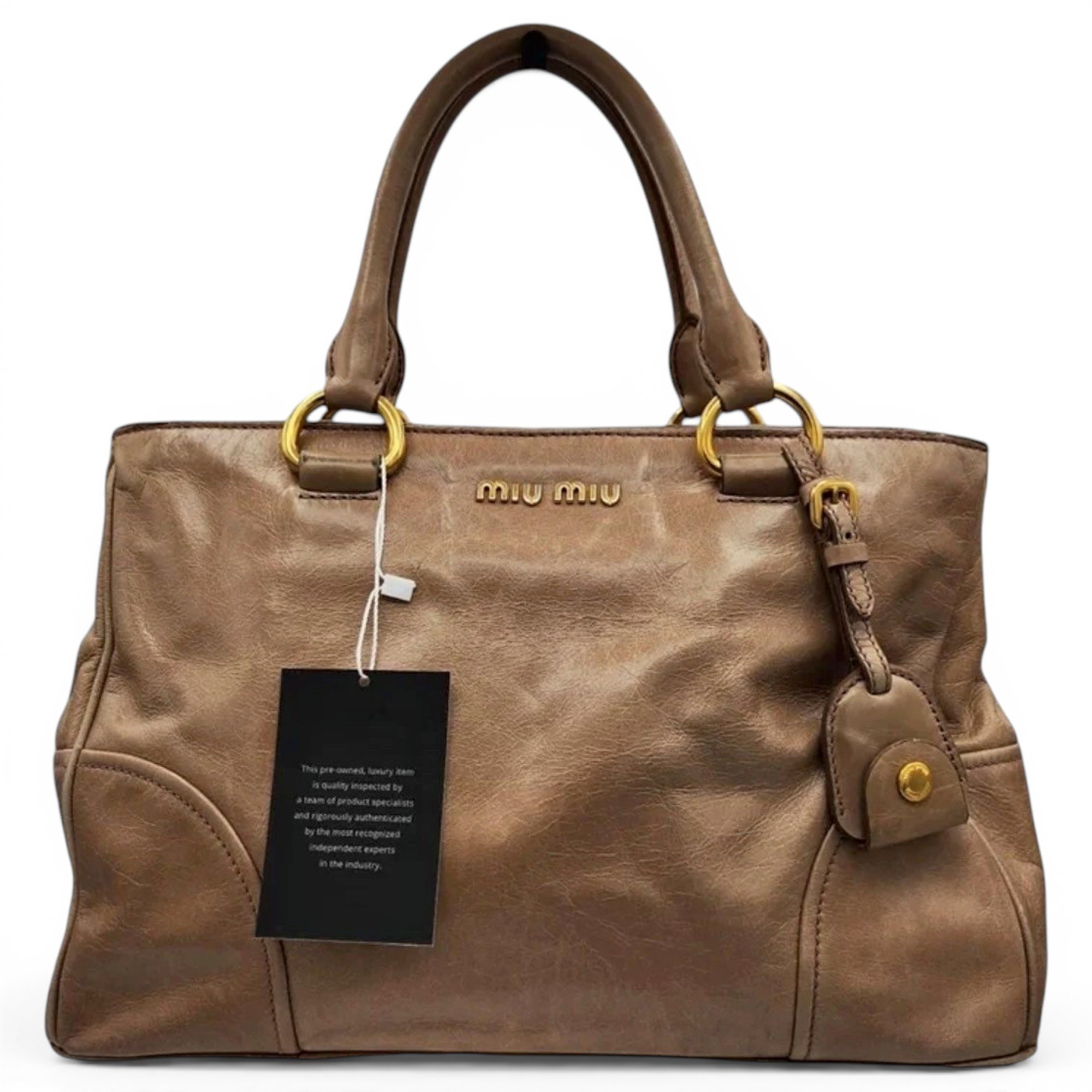Leather handbag