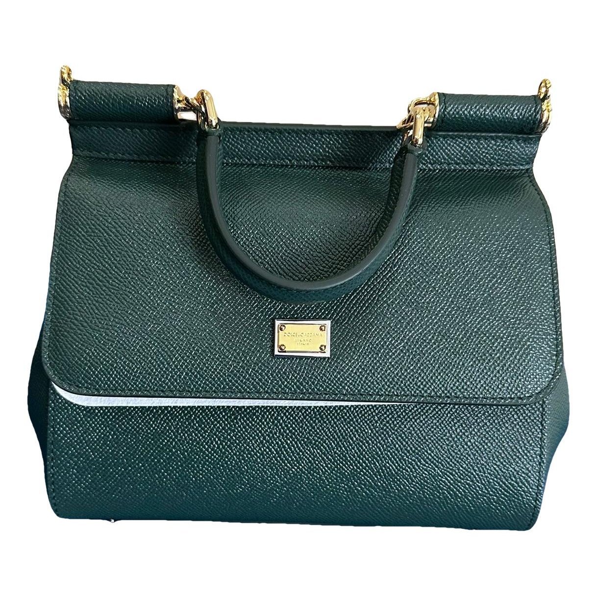 Dolce & Gabbana Sicily leather tote