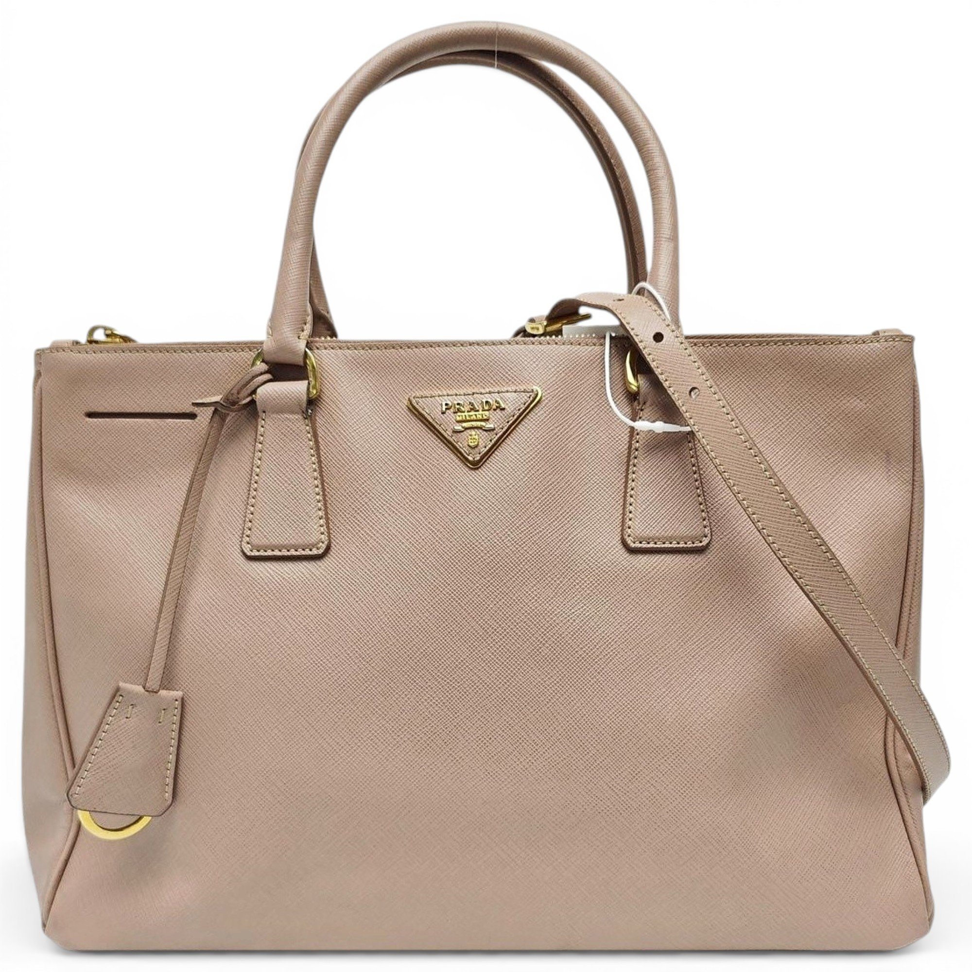 Galleria leather handbag