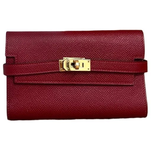 Kelly to go leather clutch bag
