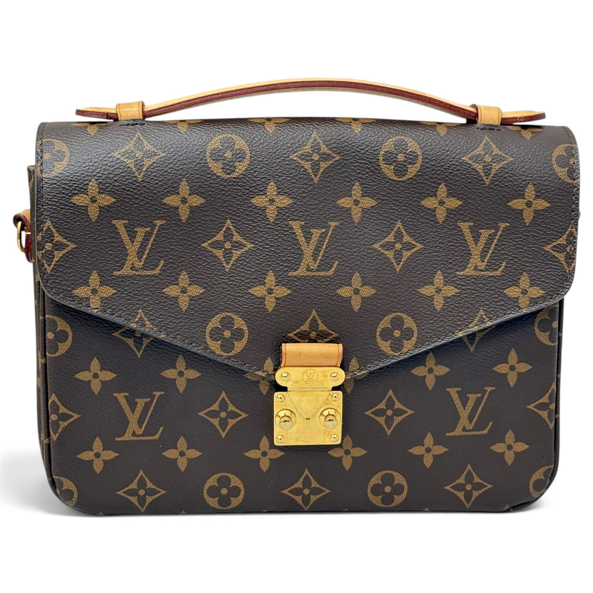 Metis leather handbag