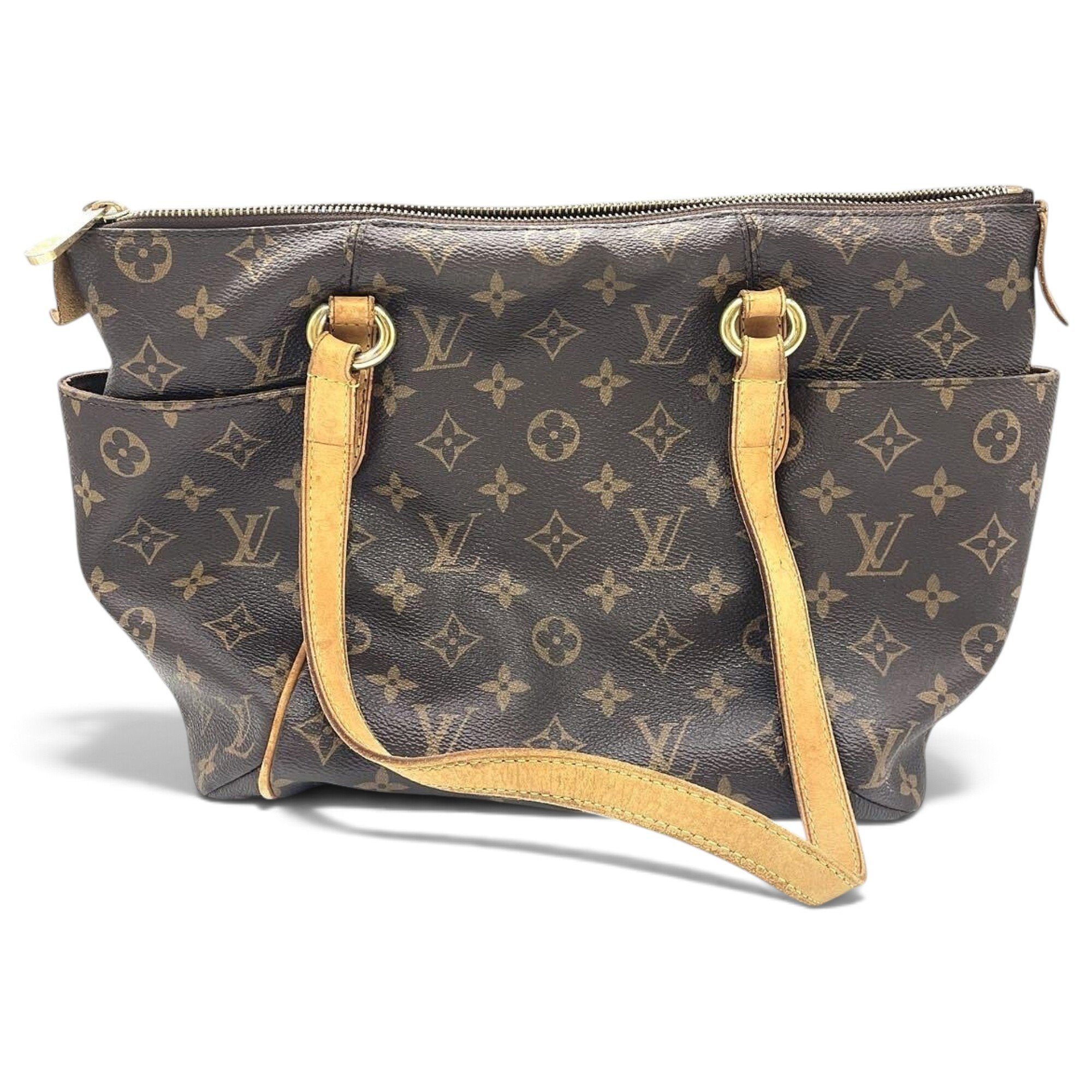 Totally leather tote