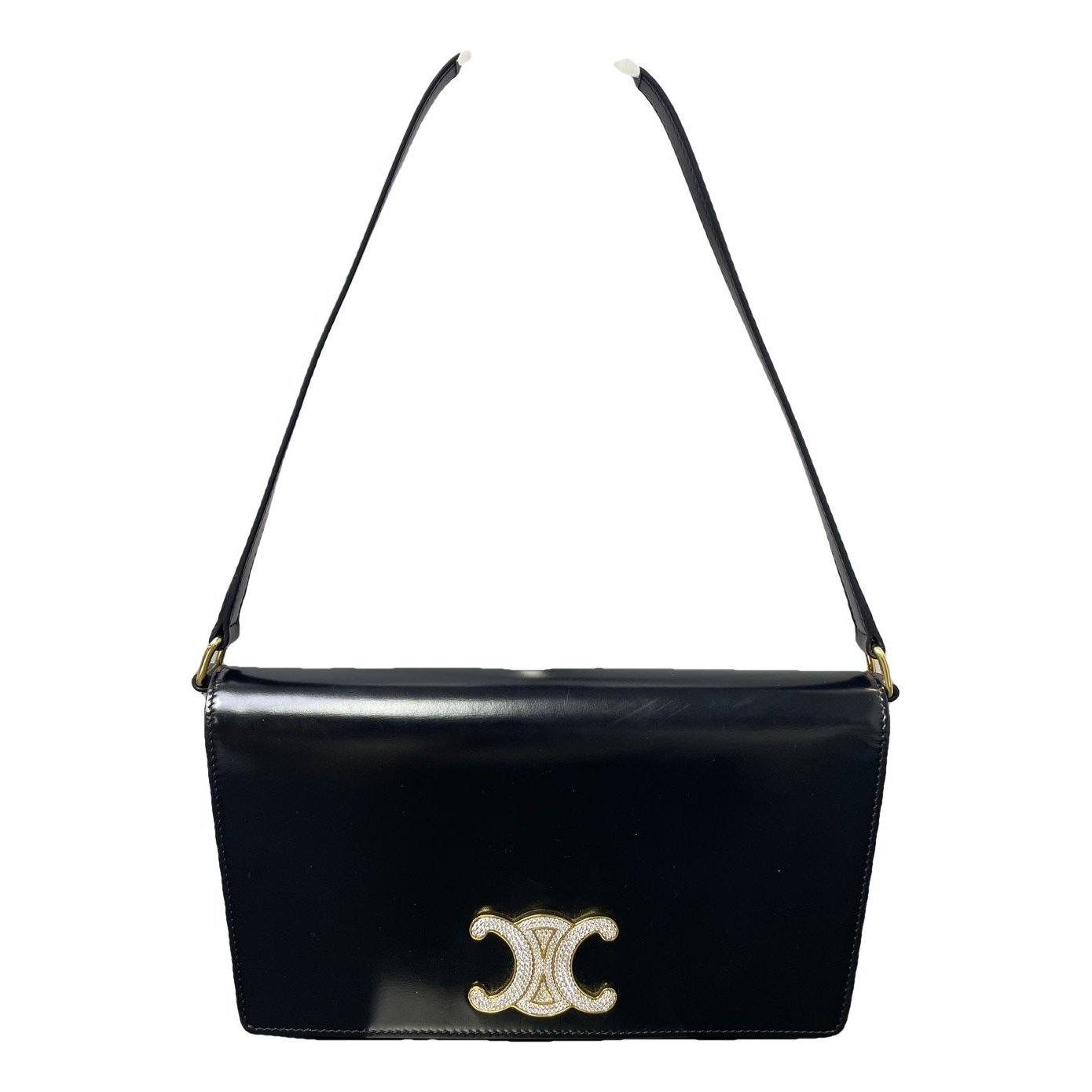 Triomphe leather handbag