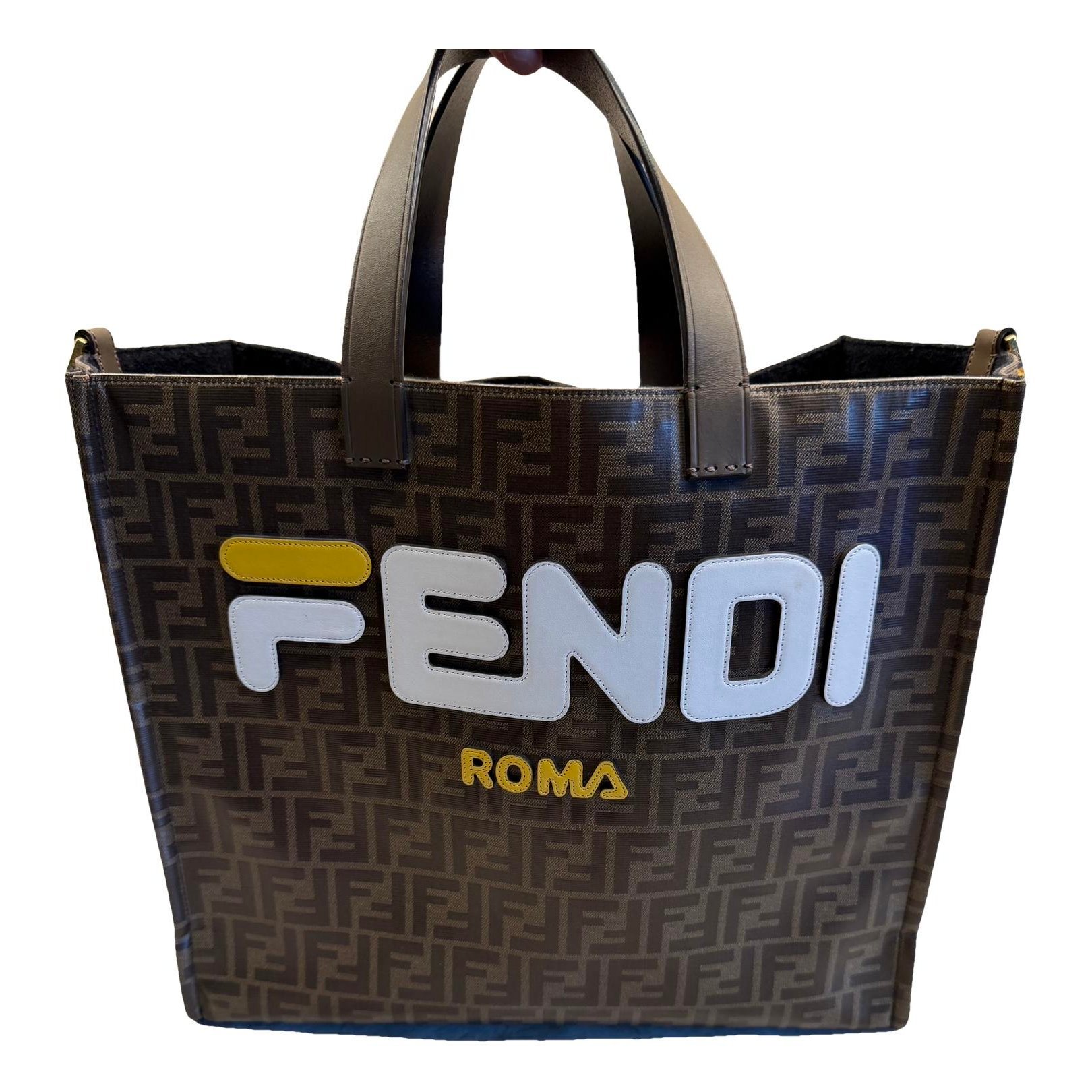 FF cloth handbag