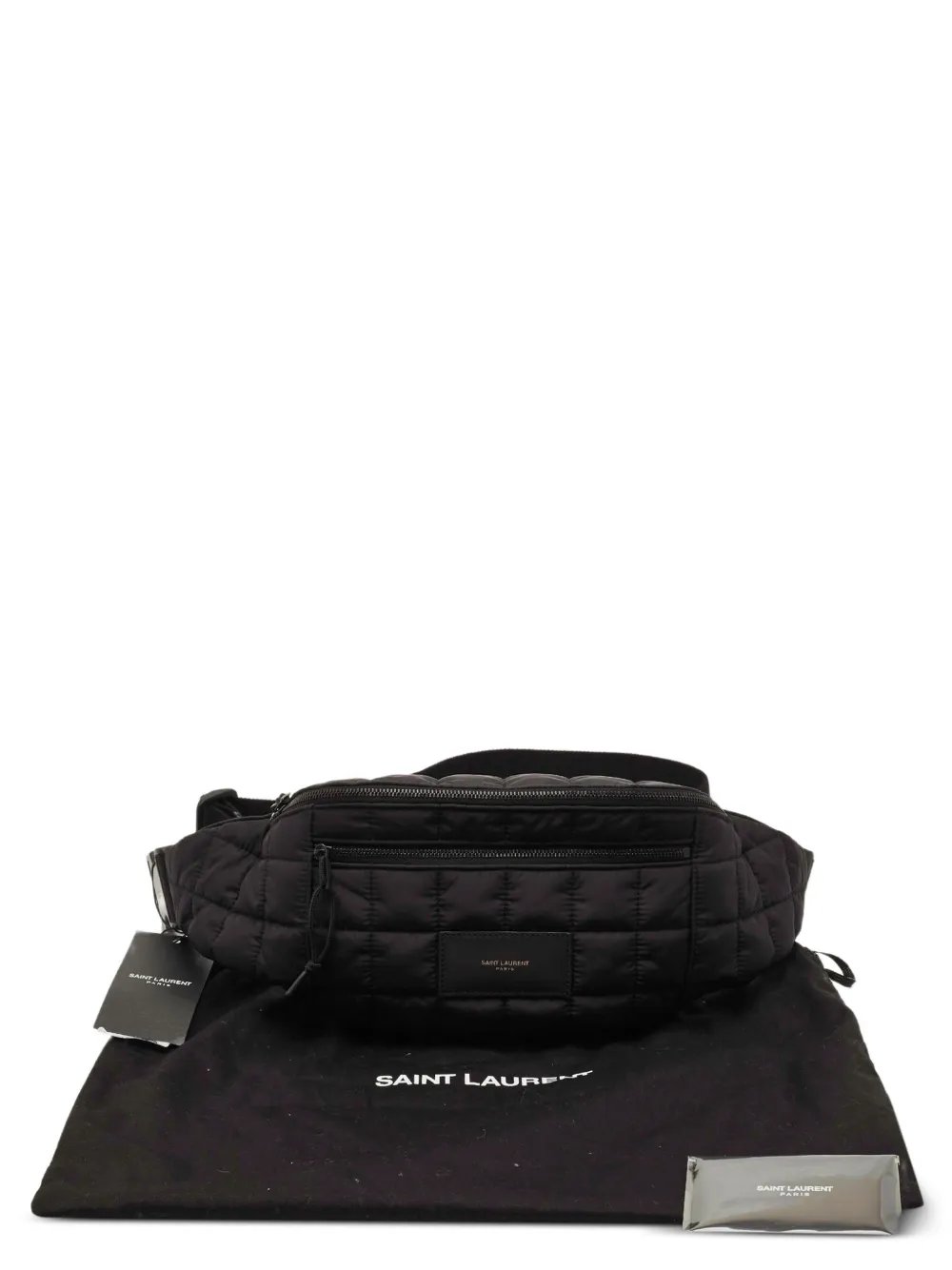 logo-patch belt bag