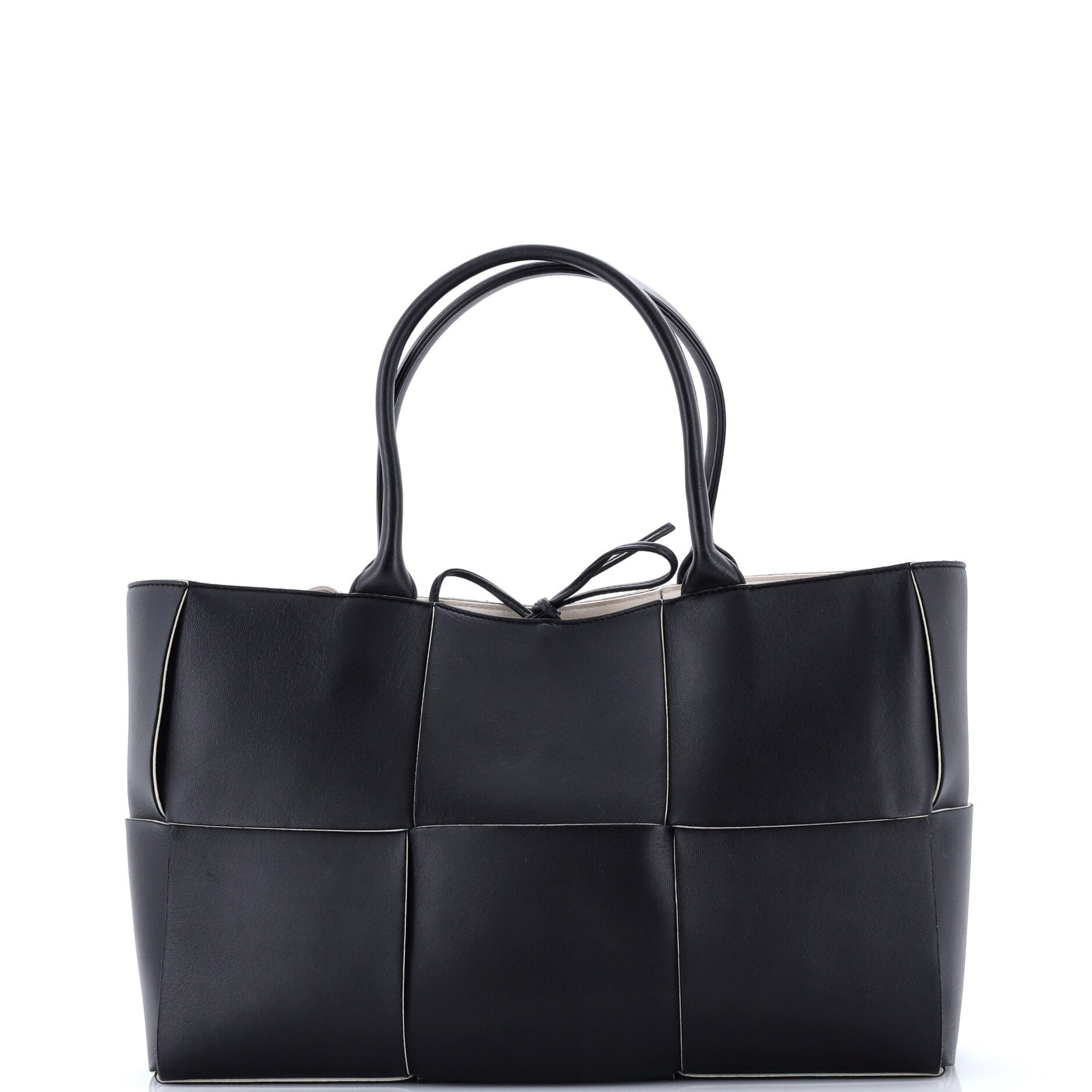 Arco Tote Maxi Intrecciato Leather Medium
