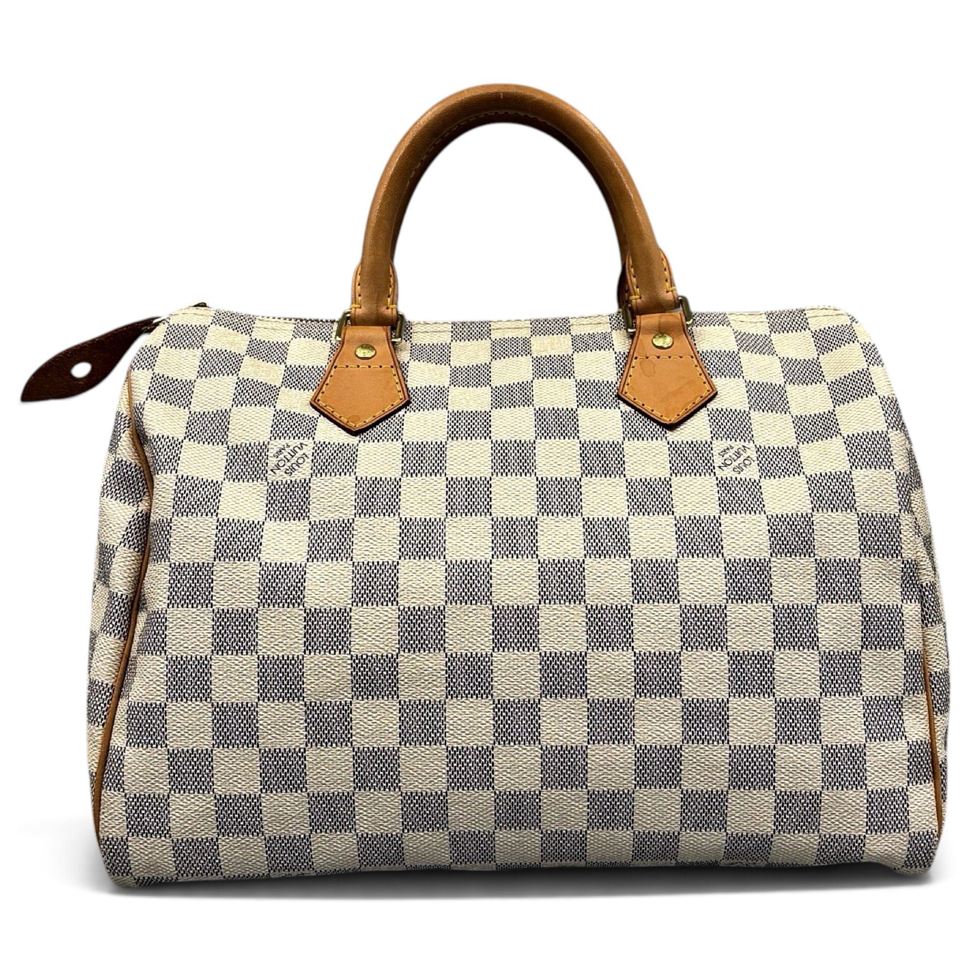 Speedy leather bowling bag