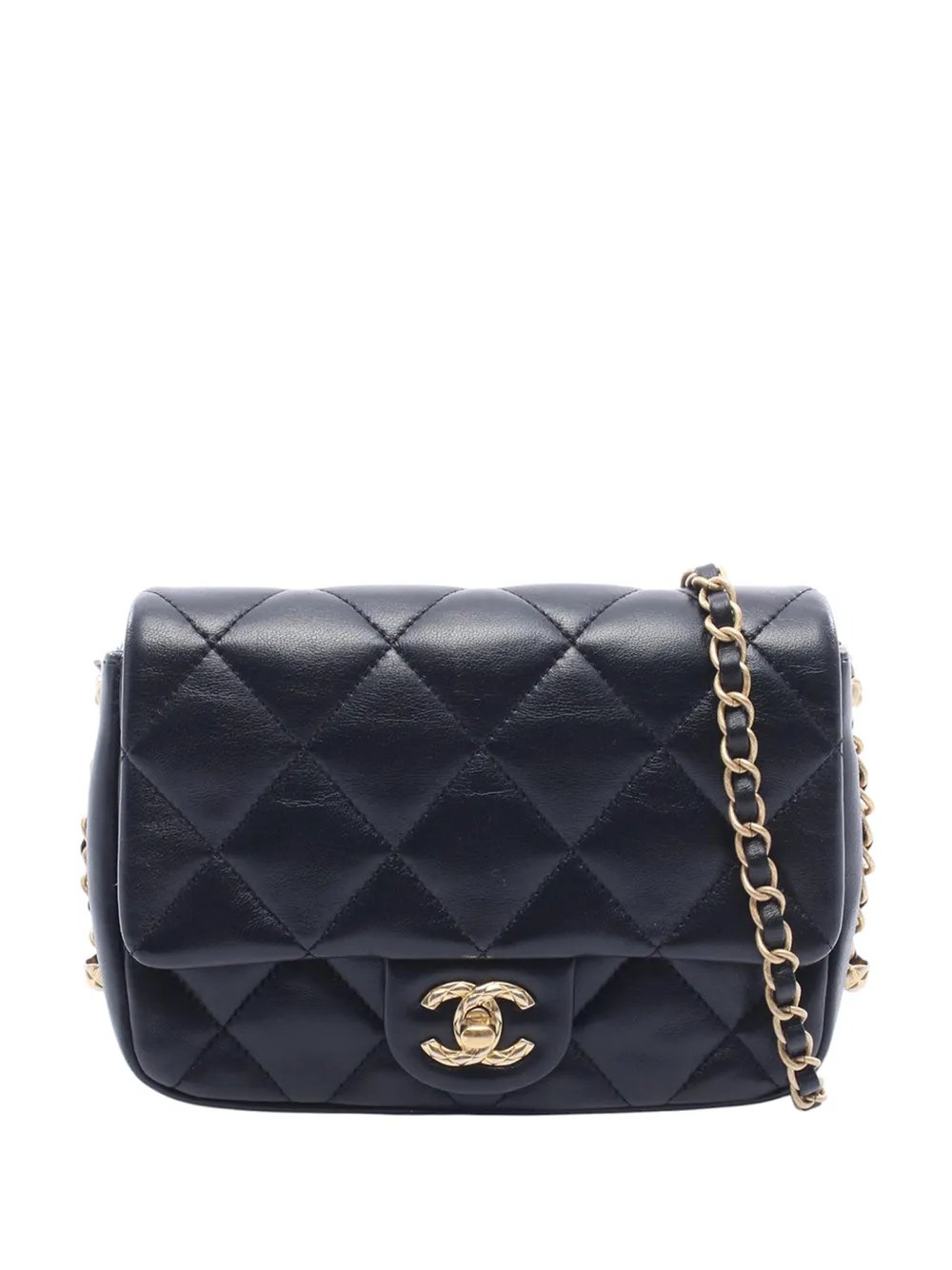 2021-2026 Small Quilted Lambskin Dynasty Flap crossbody bag