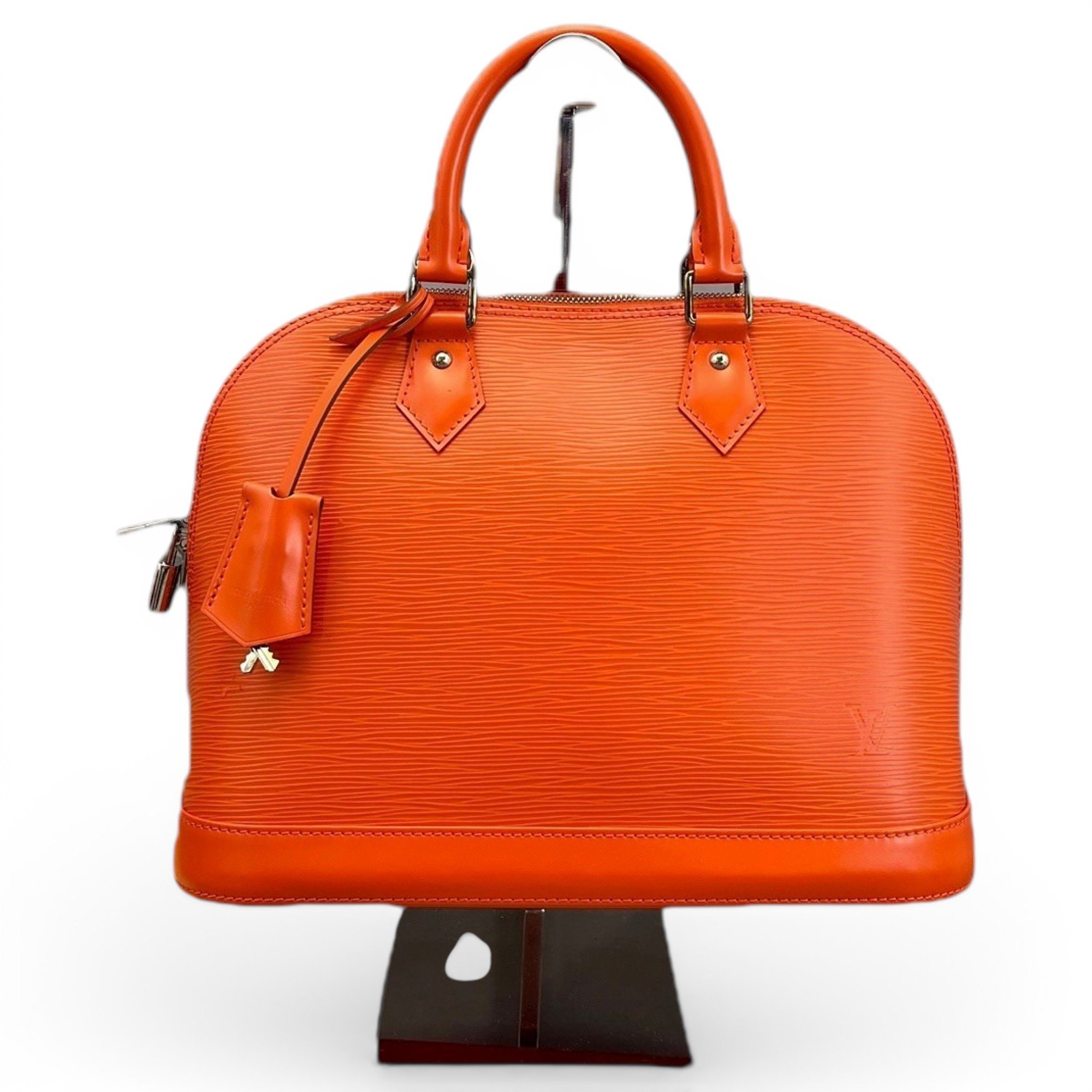Alma leather handbag