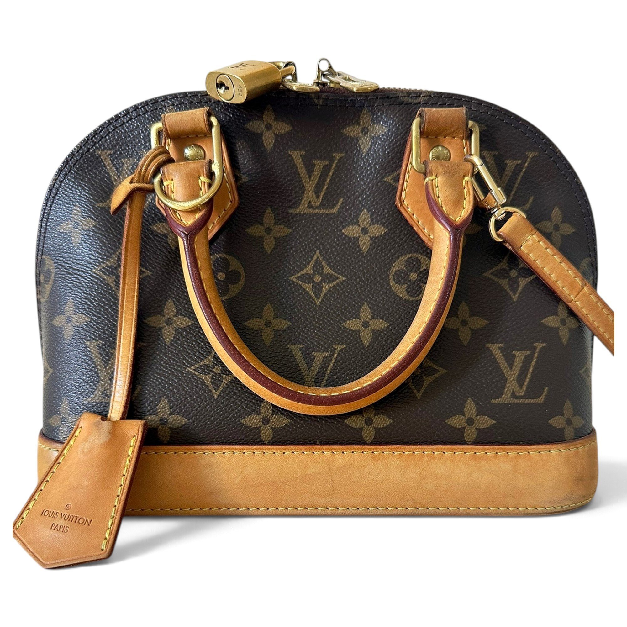 Alma BB leather handbag