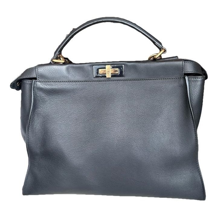Peekaboo leather handbag