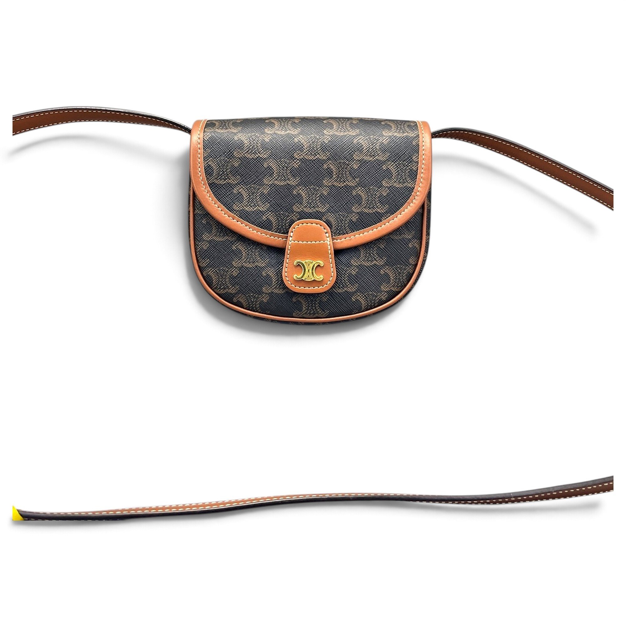 Leather crossbody bag