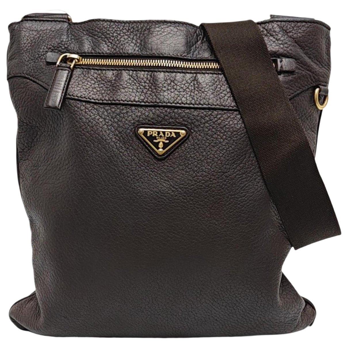 Leather crossbody bag