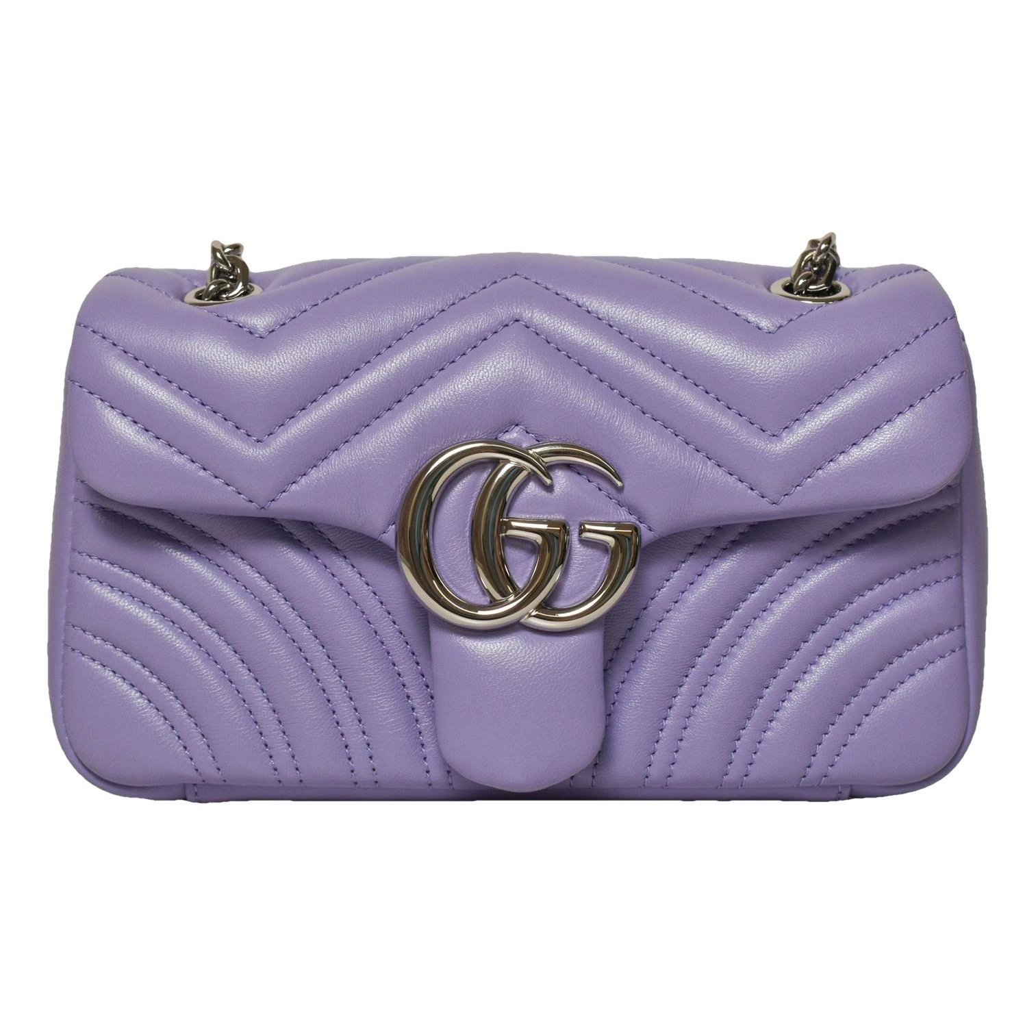GG Marmont Flap leather crossbody bag