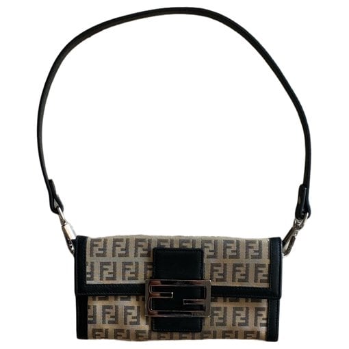 Baguette leather handbag