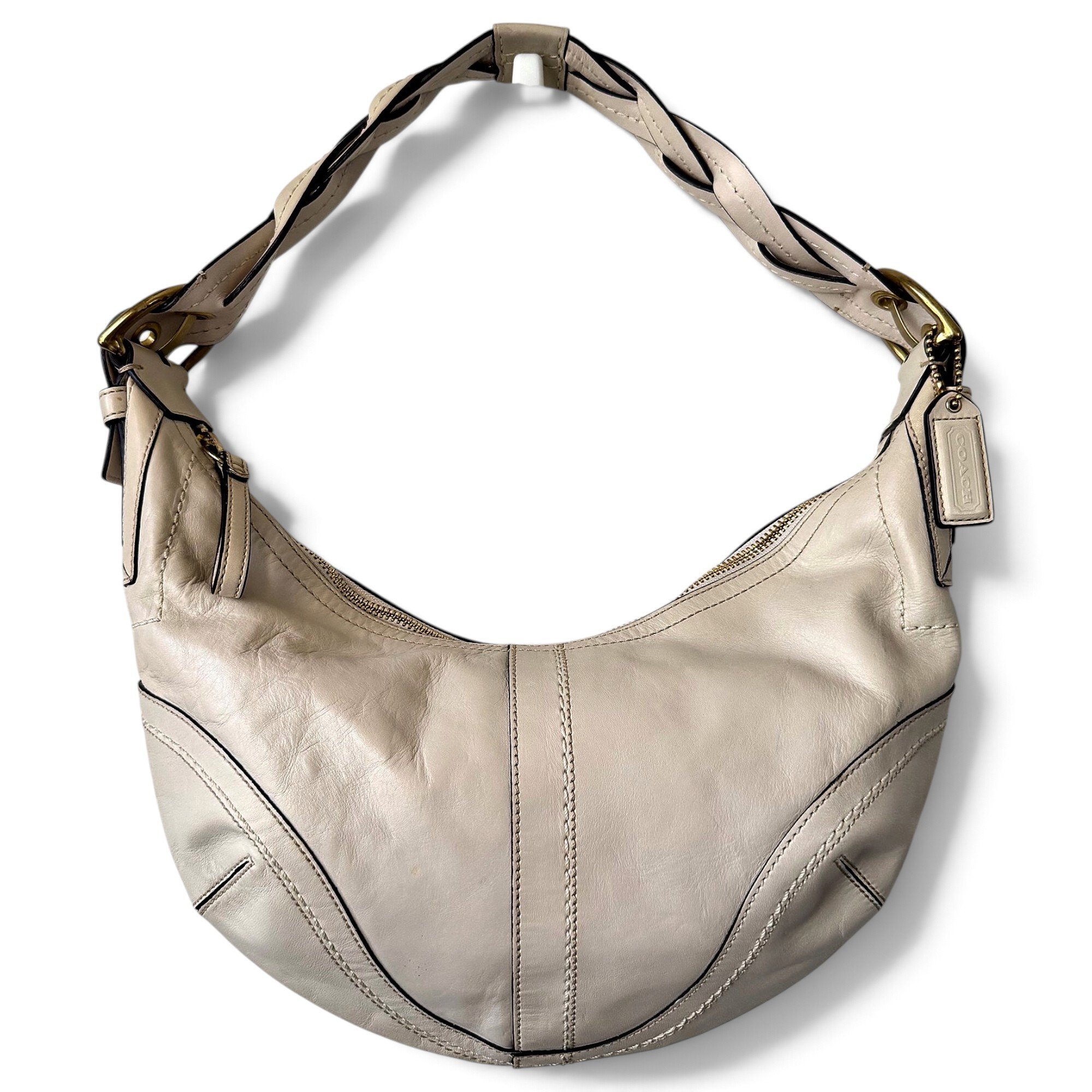 Coach Signature Sufflette leather handbag