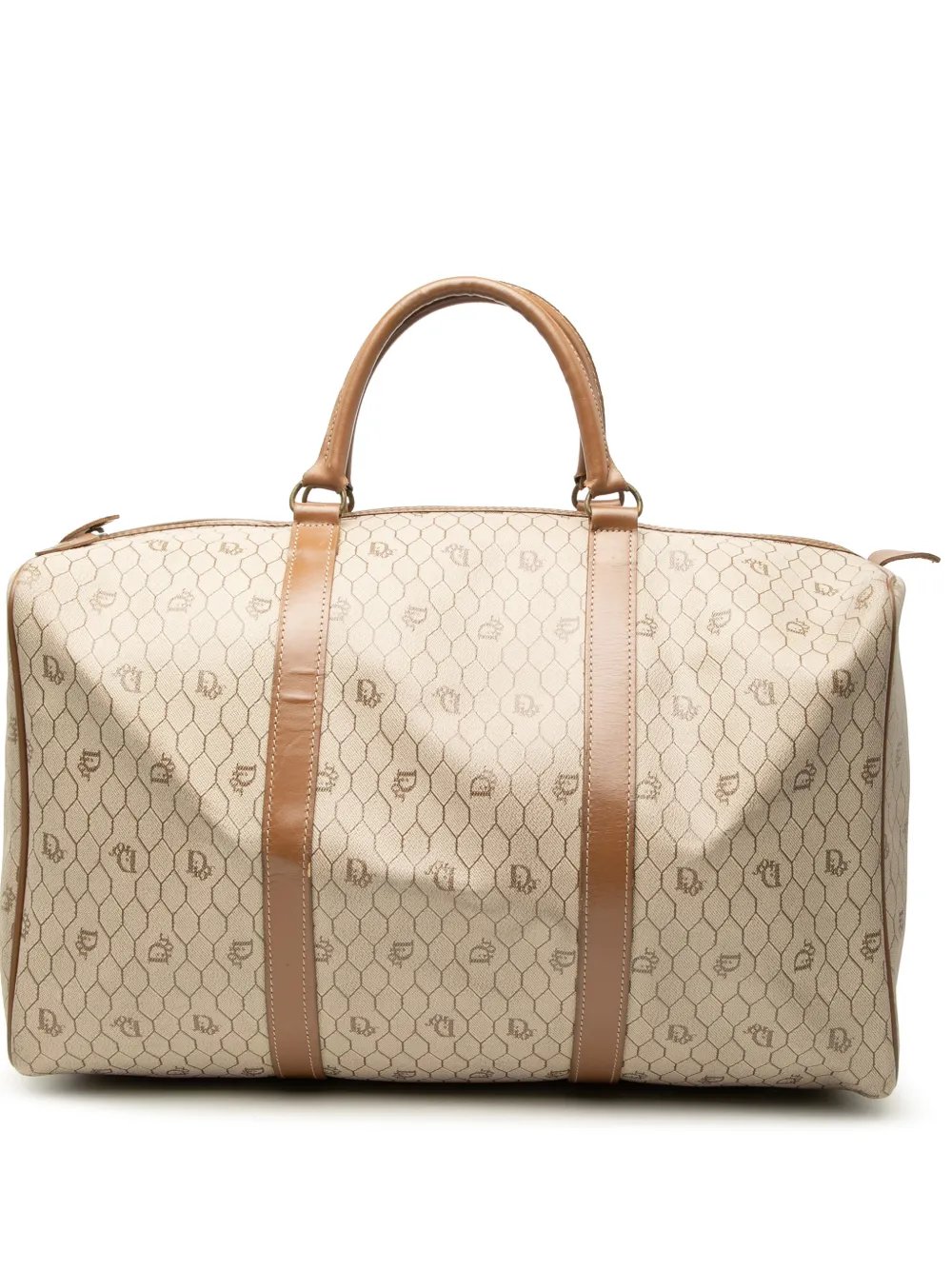 20th Century Honeycomb Coated Canvas travel bag
