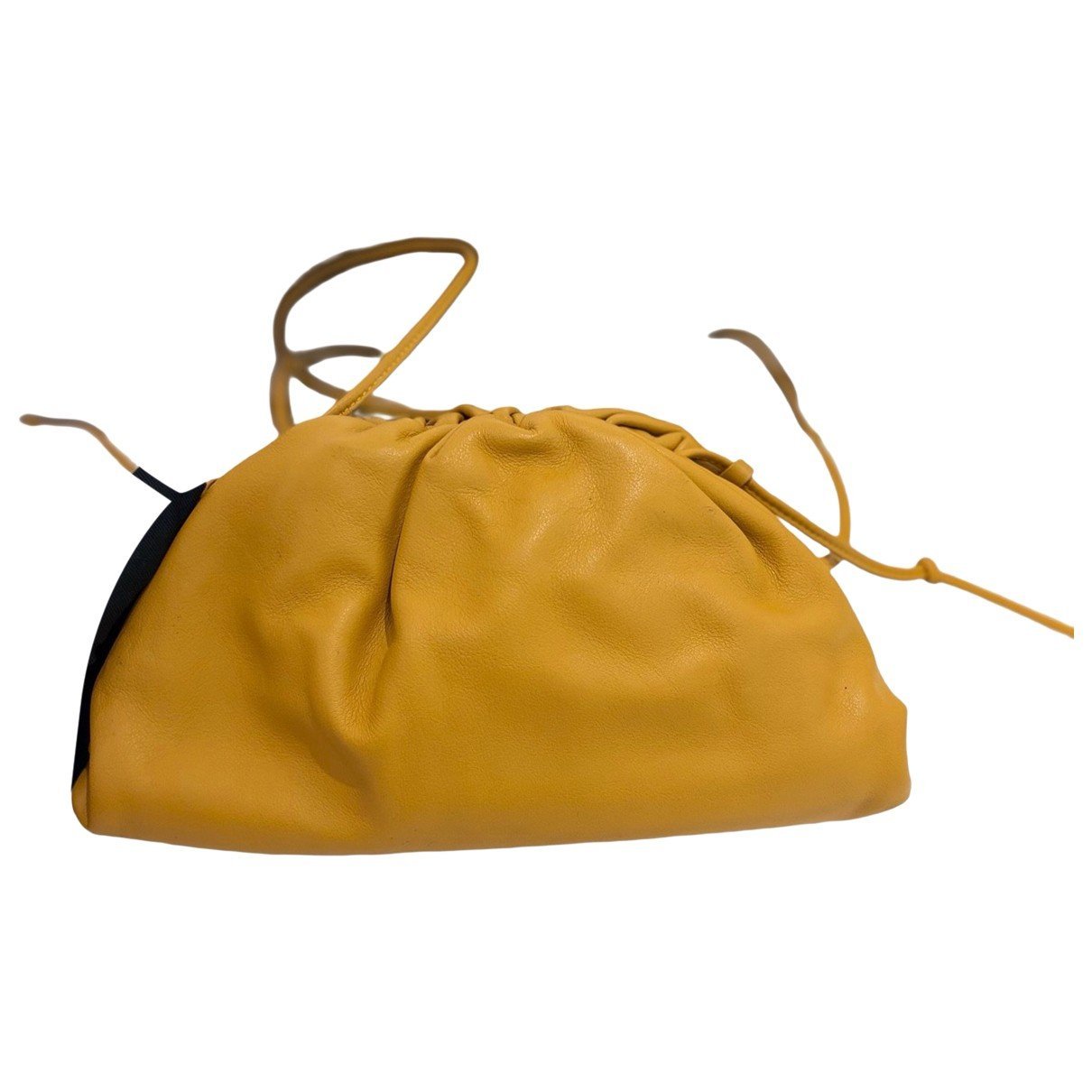 Pouch leather handbag