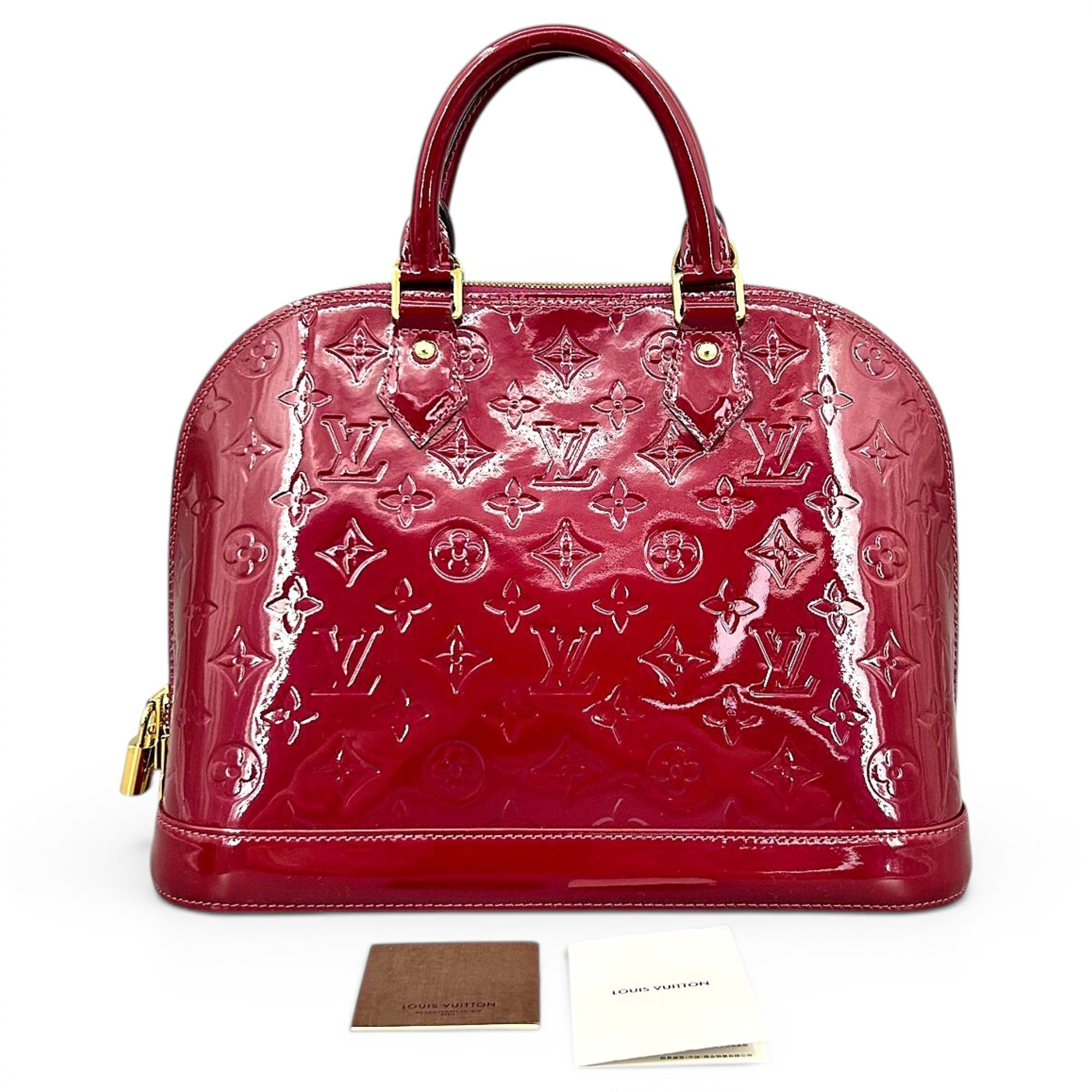 Alma leather handbag