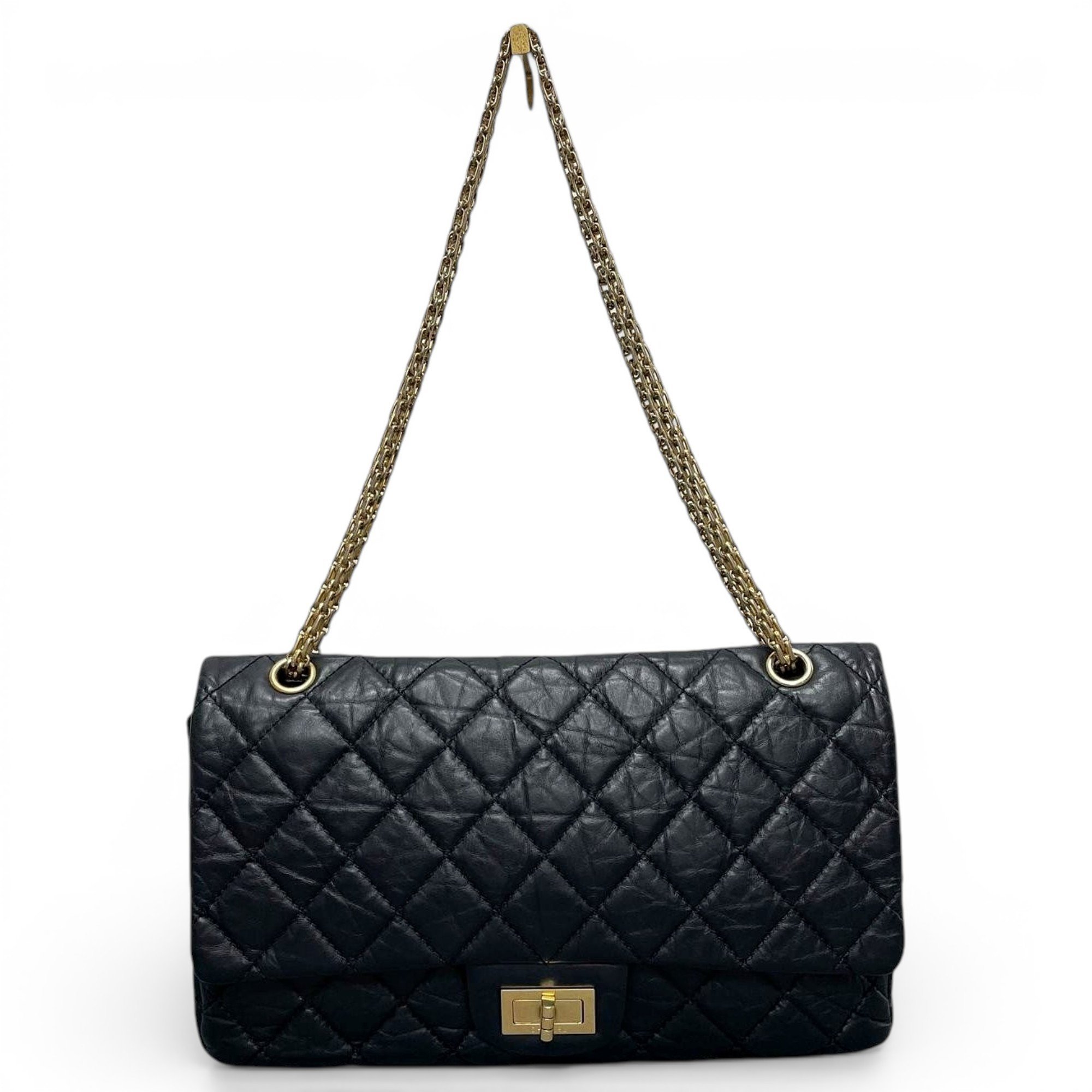 2.55 leather handbag