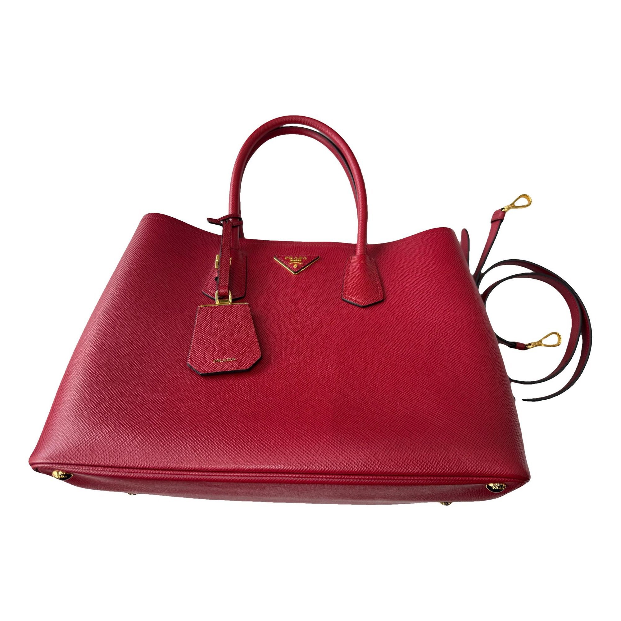 Leather handbag