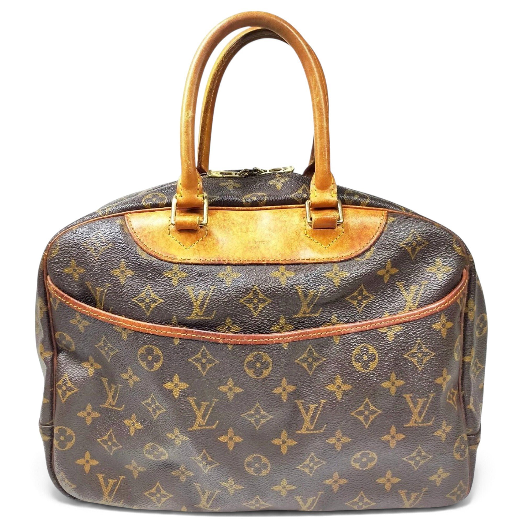 Deauville leather handbag