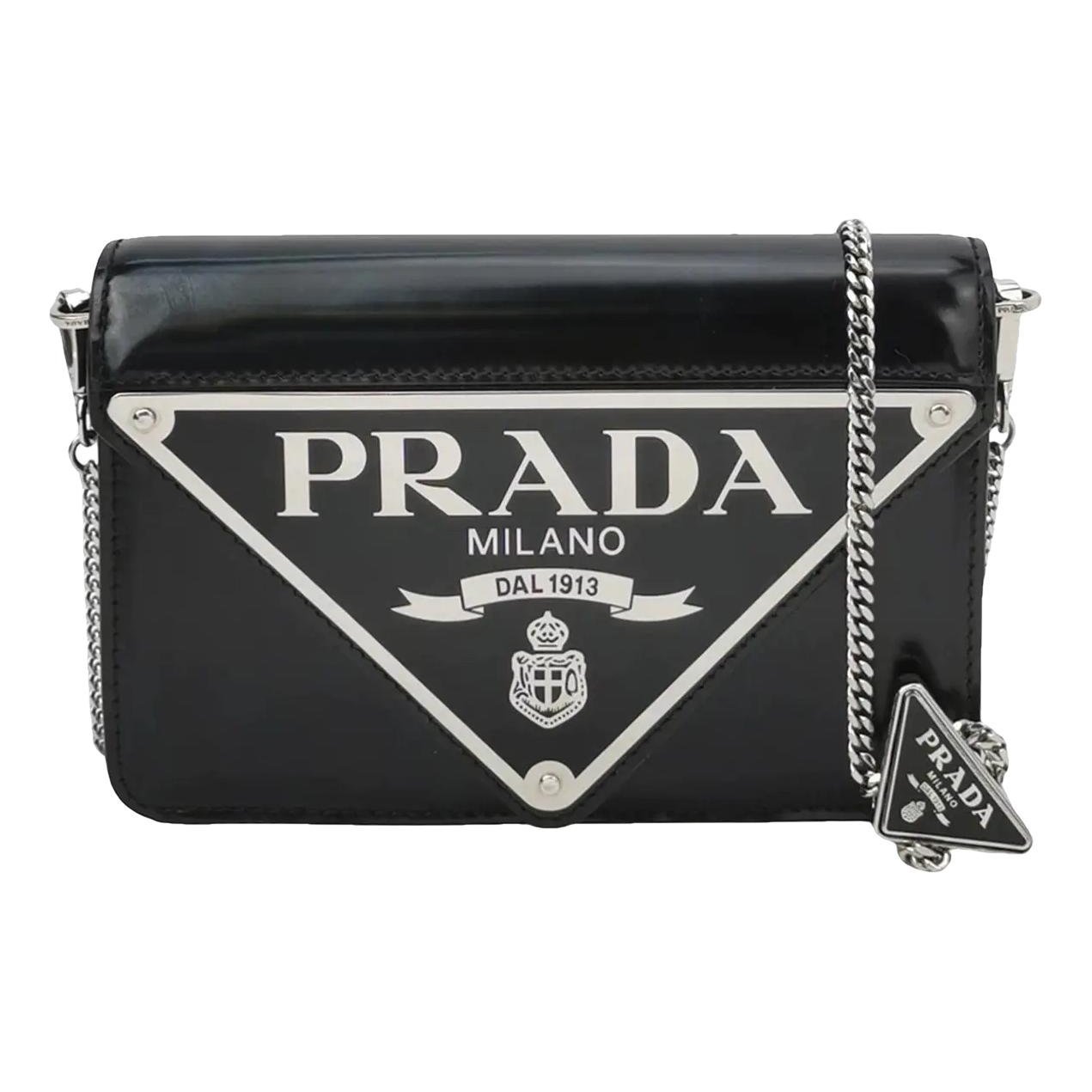 Leather crossbody bag