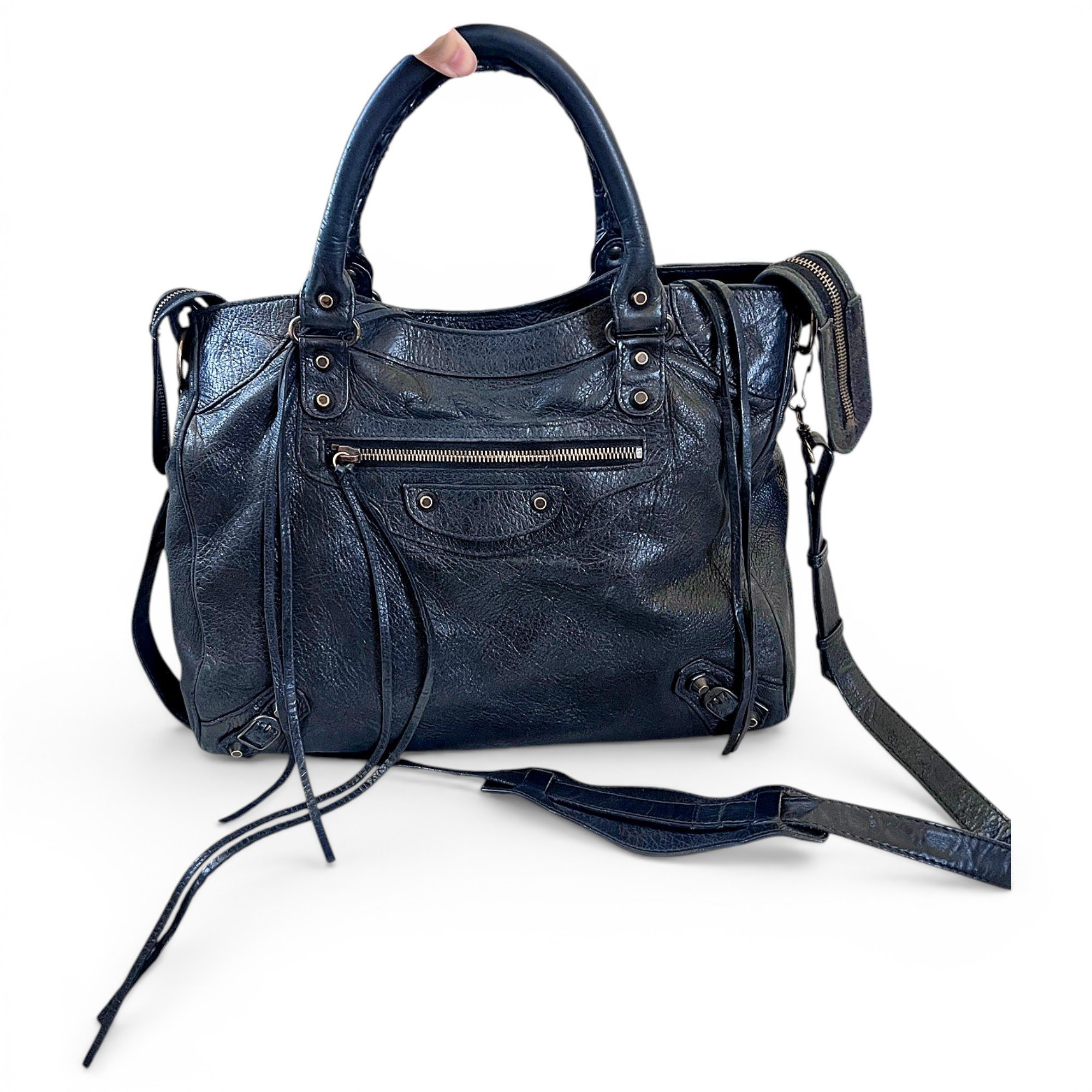 Balenciaga City leather handbag