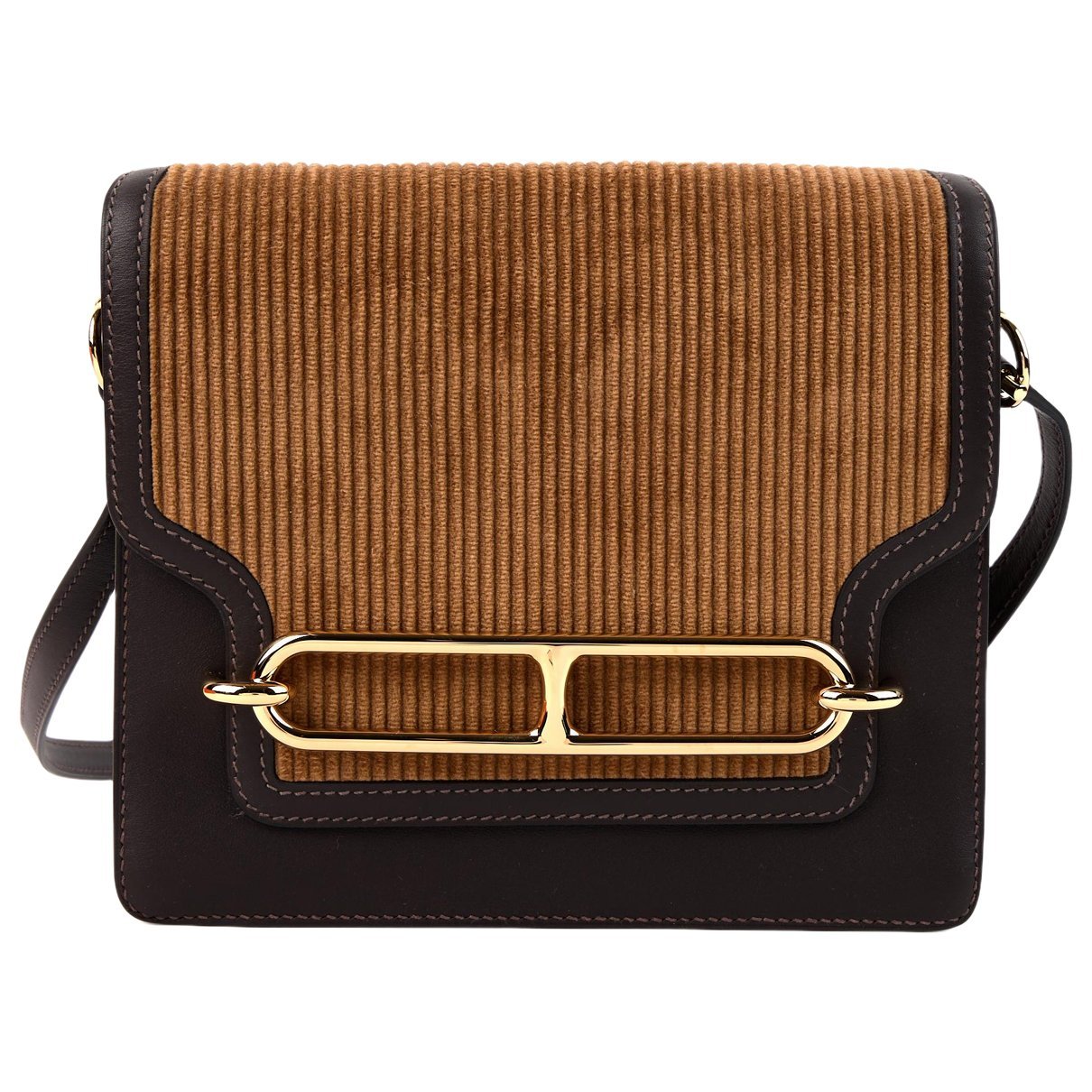 Roulis leather crossbody bag