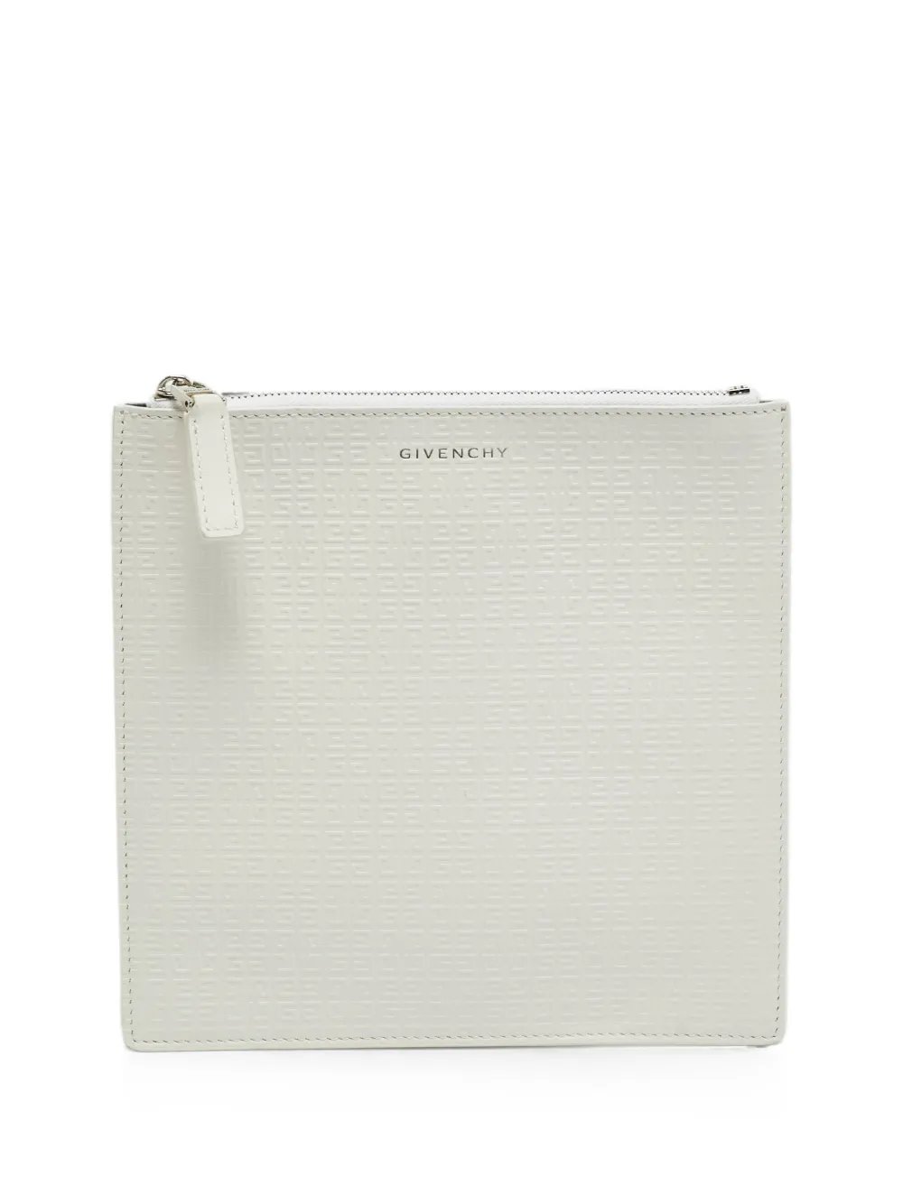 Givenchy embossed leather clutch bag