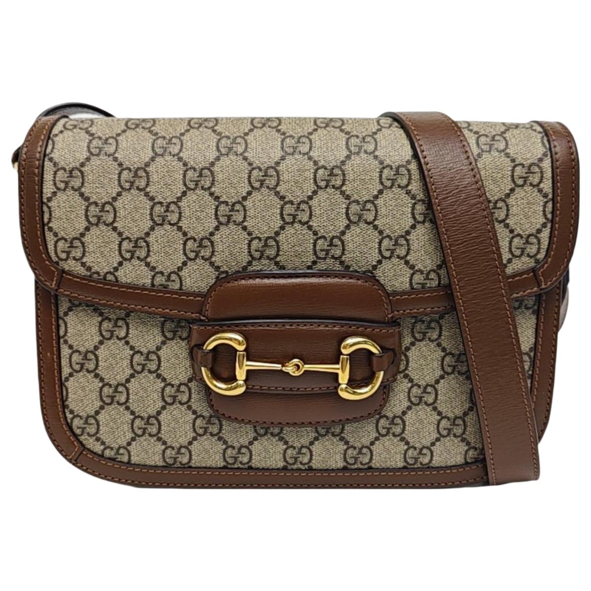 Handle Horsebit 1955 leather crossbody bag