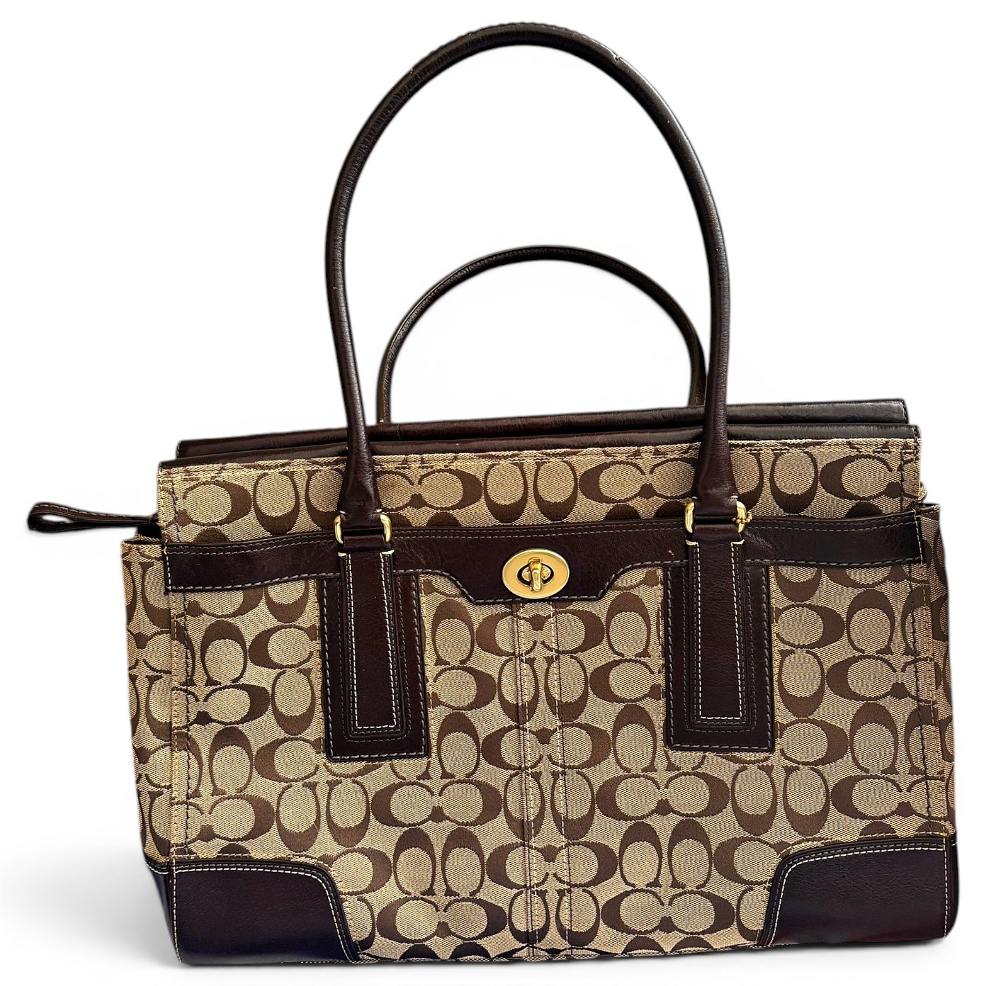 Leather 48h bag