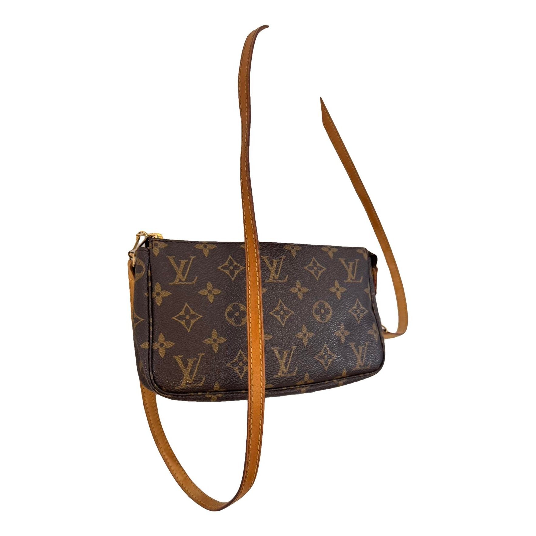 Pochette Accessoire leather handbag