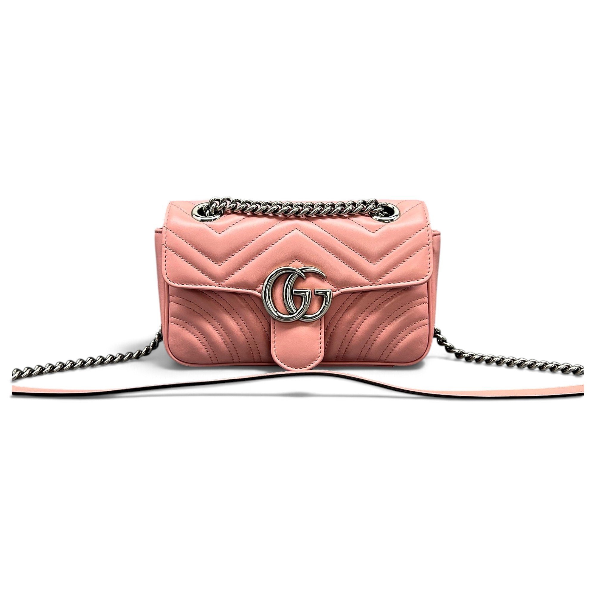 GG Marmont Chain Flap leather handbag