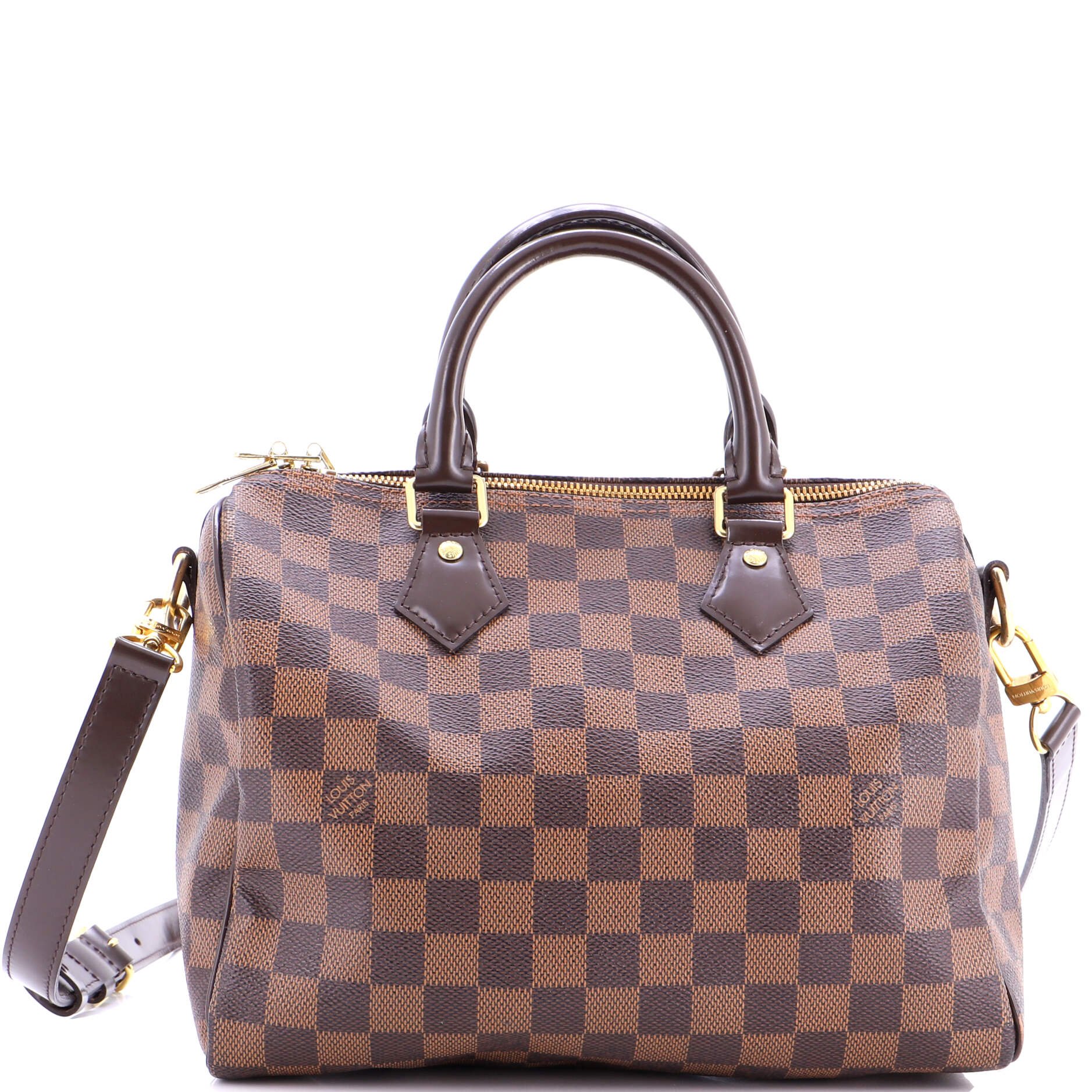Louis Vuitton Speedy Bandouliere Bag Damier 25