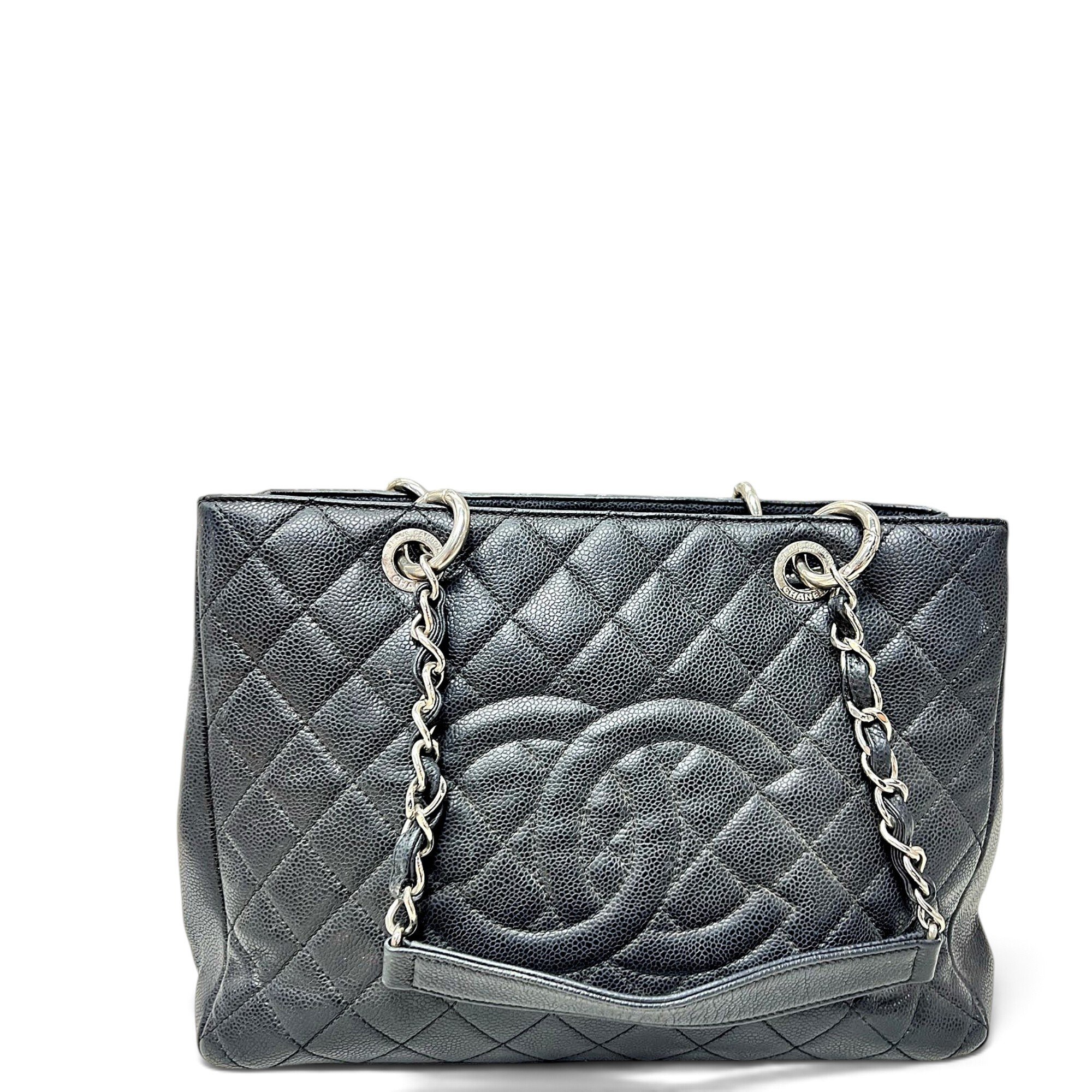 Grand shopping leather tote