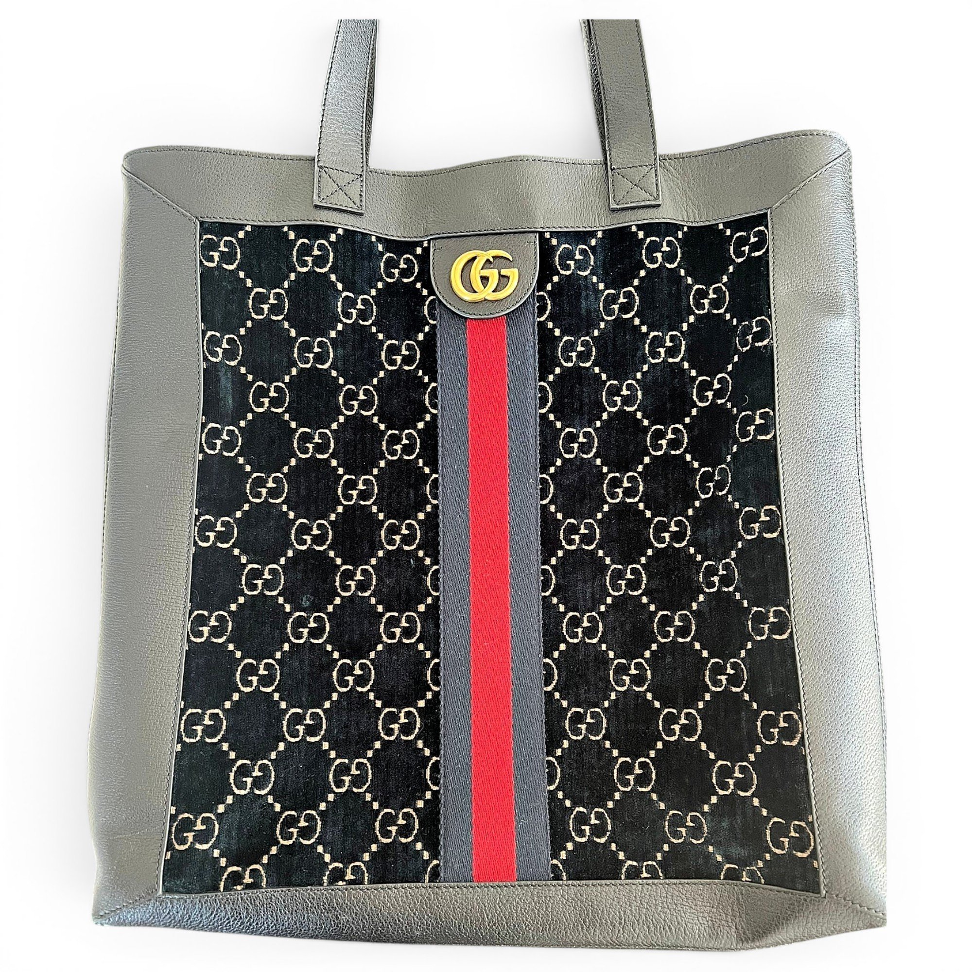 Ophidia velvet tote