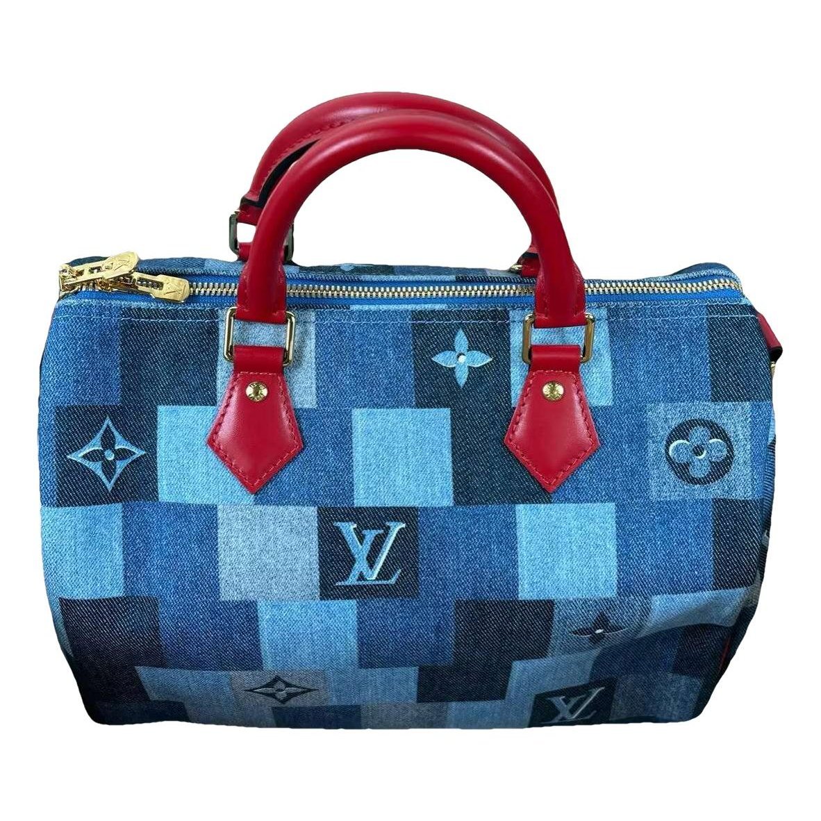 Louis Vuitton Speedy Bandoulière cloth handbag
